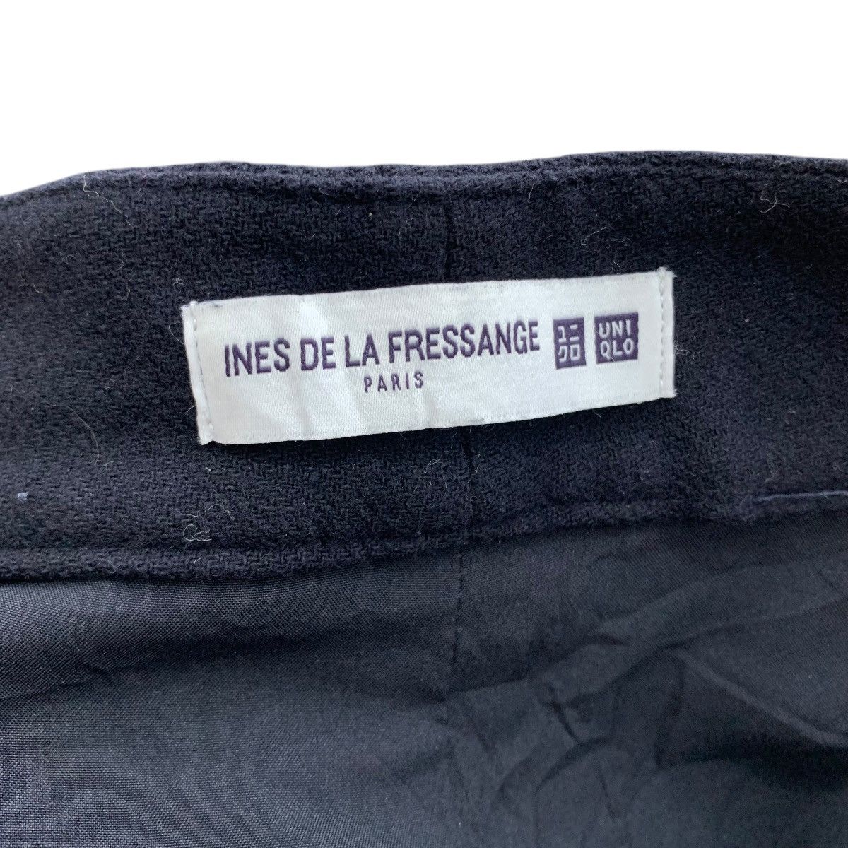 Uniqlo INES De La FRESSANGE x UNIQLO JapaneseBrand Baggy Wide Pants Size US 32 / EU 48 - 7 Thumbnail