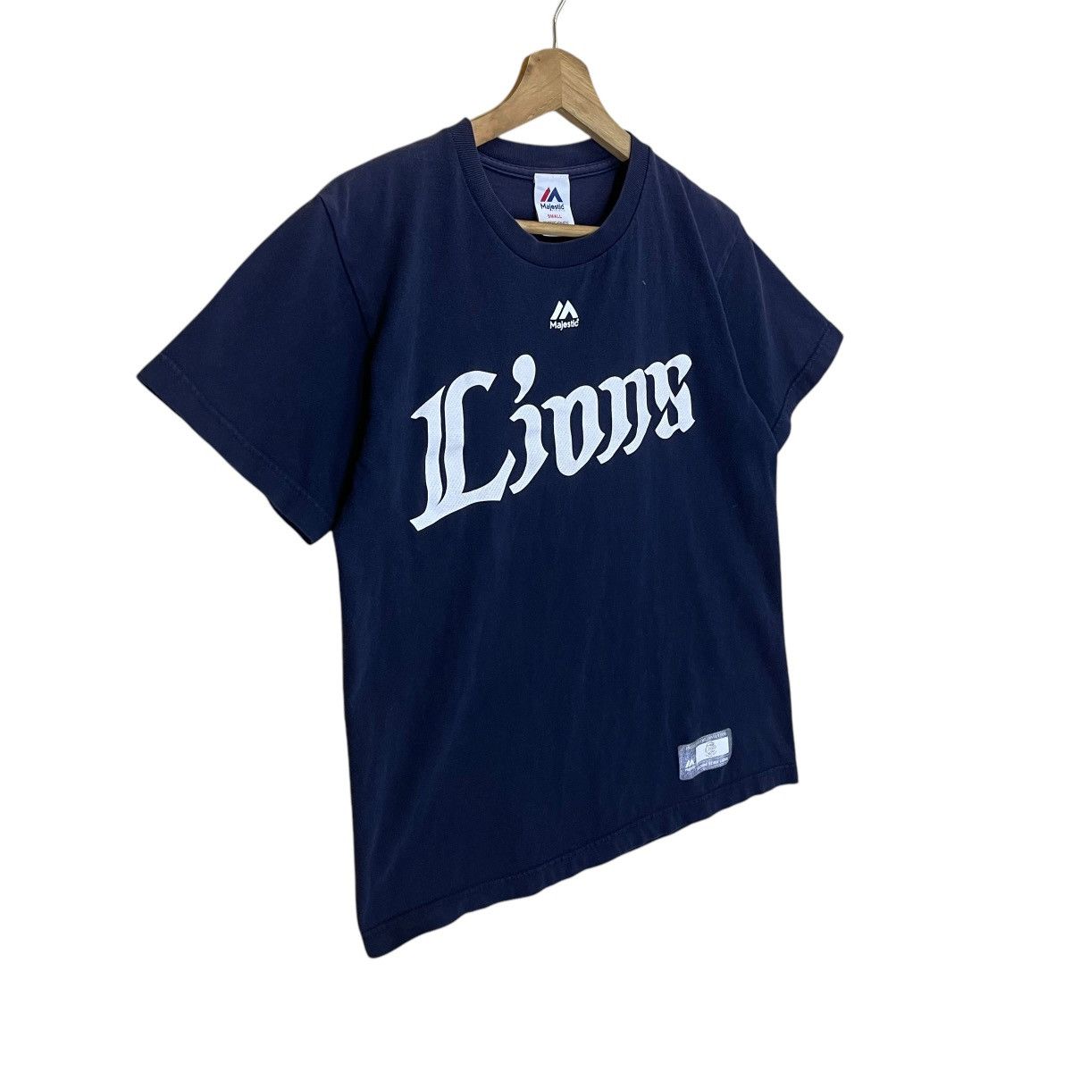 Japanese Brand × Vintage Saitama Seibu Lions Big Logo Shortsleeve Tee Size US S / EU 44-46 / 1 - 2 Thumbnail