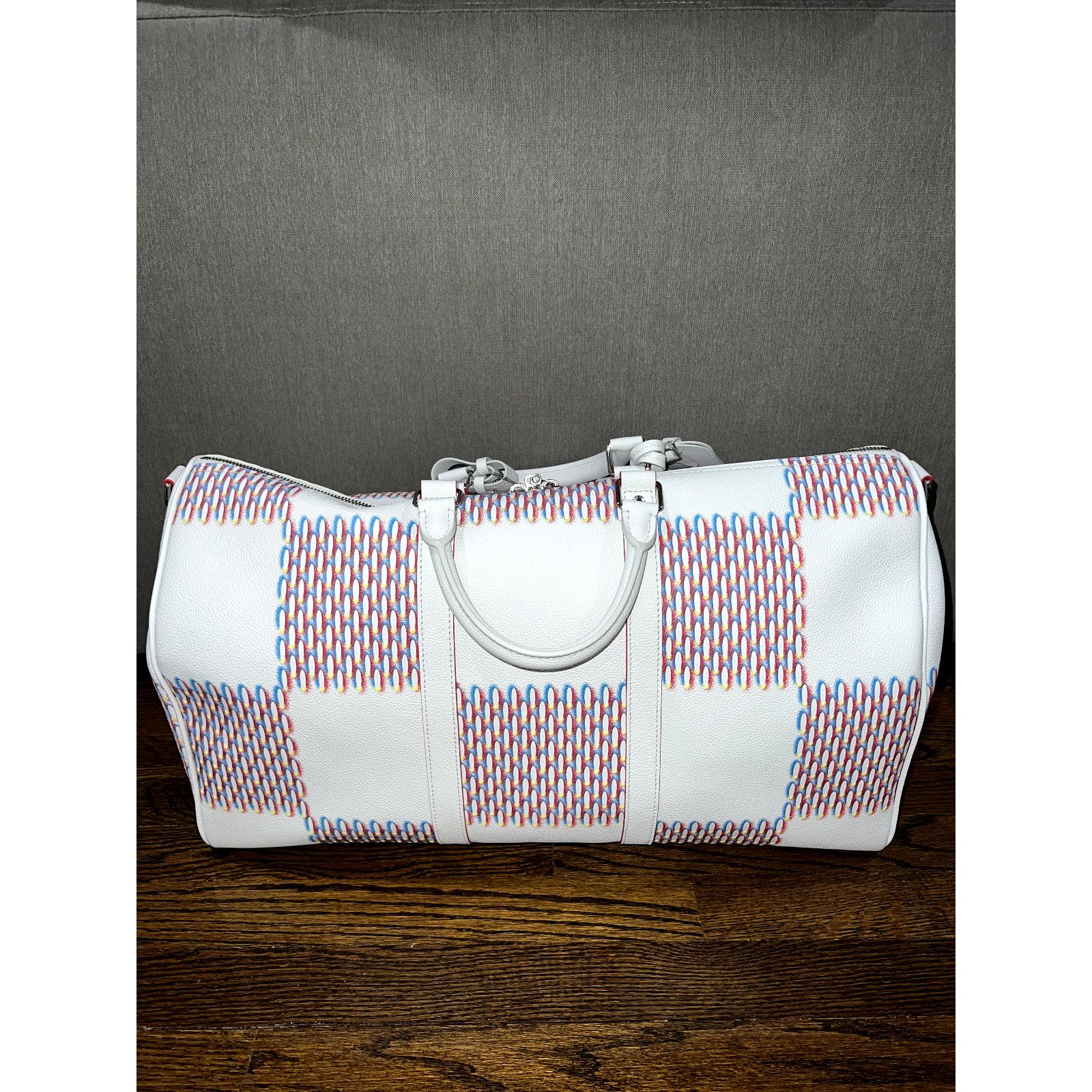 Louis Vuitton Louis Vuitton Keepall Bandouliere Damier Weekend Travel Bag Size ONE SIZE - 7 Thumbnail