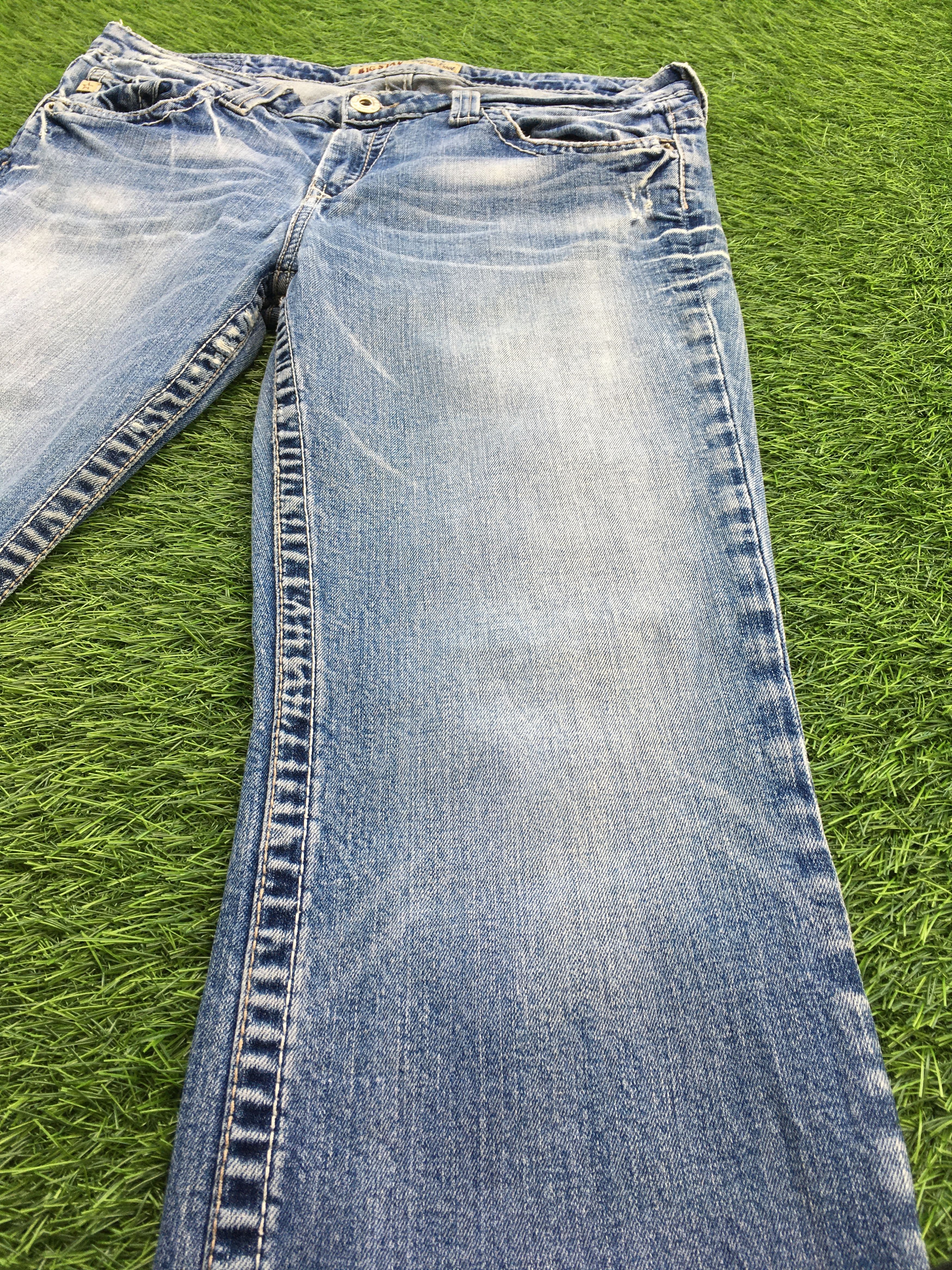 Big Star × Japanese Brand × Jean Big Star Maddie Boot Low Rise Jeans D-1004 Size 31" - 6 Thumbnail