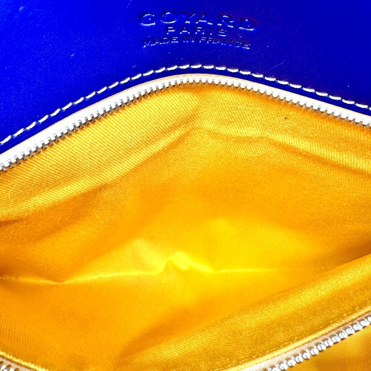 Goyard Goyard Belvedere MM Messenger Bag Navy Blue Pre-Owned Size ONE SIZE - 8 Thumbnail