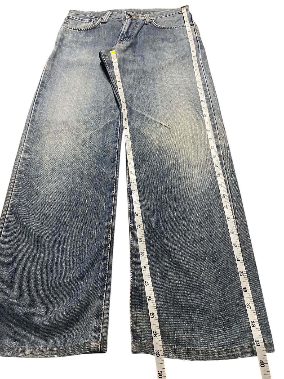 Edwin Vintage Japanese Brand Edwin 404 Distressed Loose Jeans Size US 32 / EU 48 - 15 Thumbnail