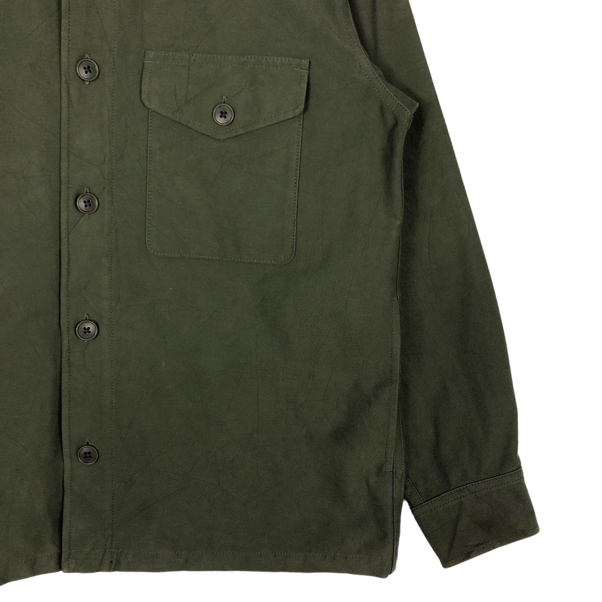 Japanese Brand 🔥Vintage Military Design Chore Jacket Uniqlo Issey Miyake Size US M / EU 48-50 / 2 - 5 Thumbnail