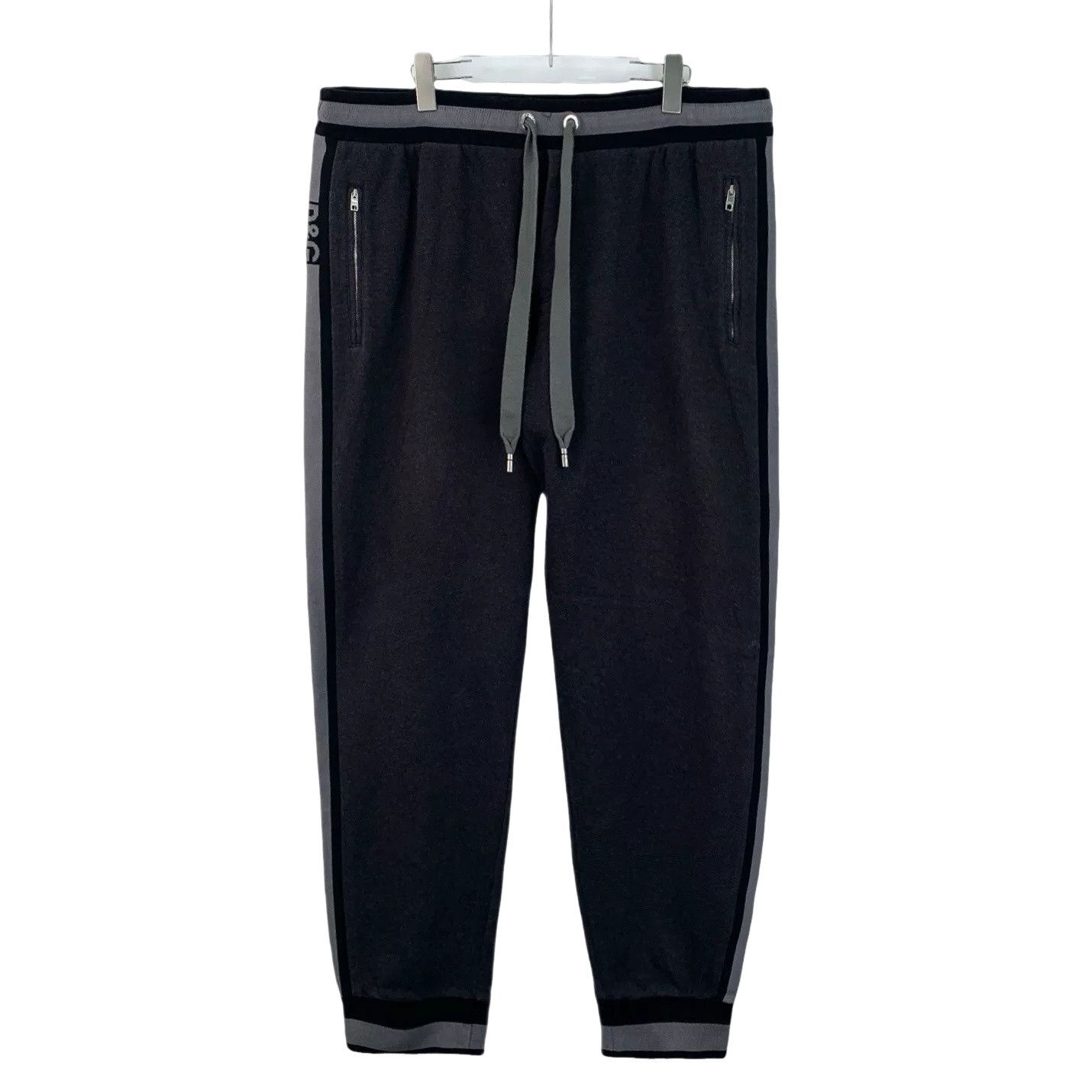 Dolce & Gabbana Dolce & Gabbana Logo Side Stripe Joggers 60 Size US 44 / EU 60 - 1 Thumbnail