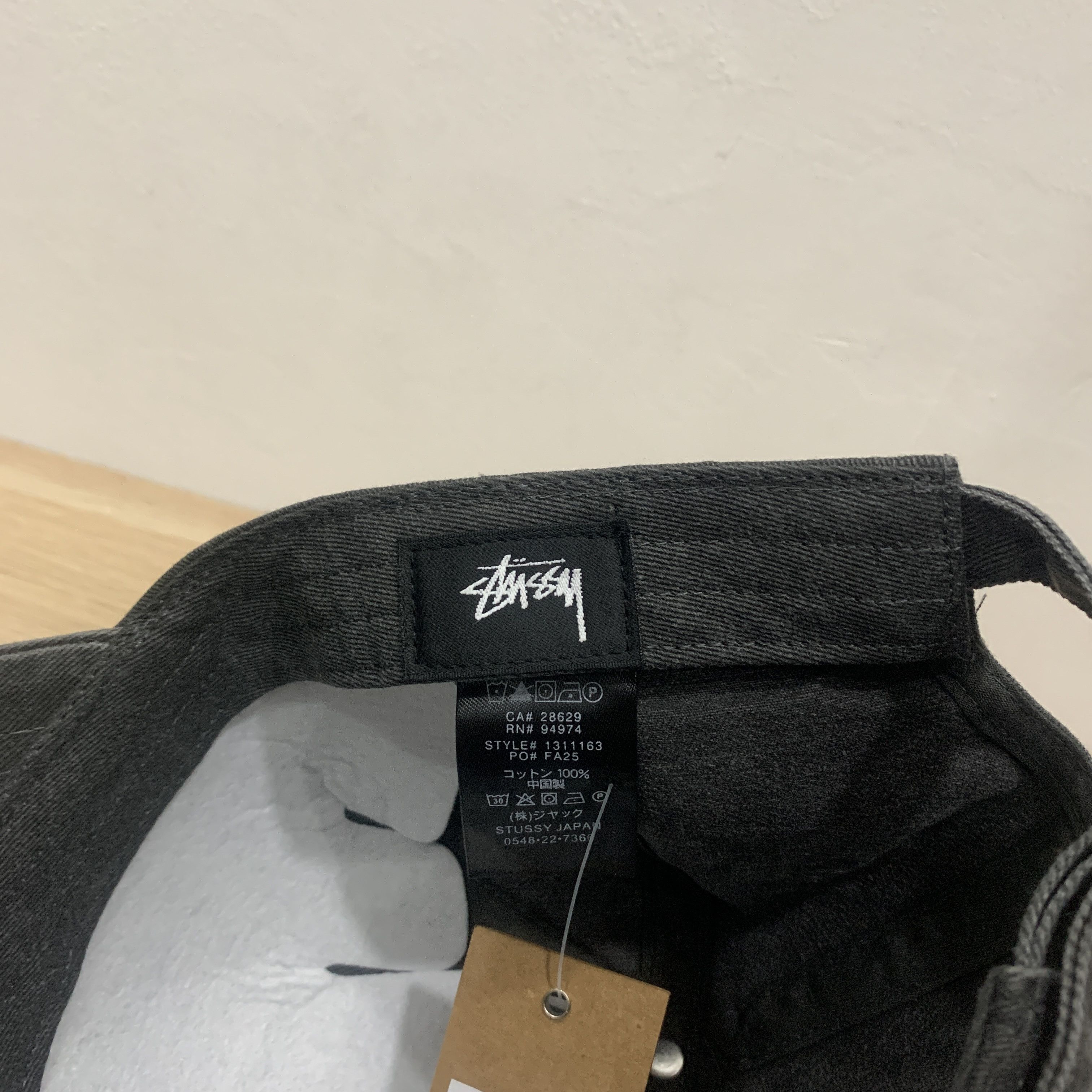 Stussy Stussy basic washed low pro cap Size ONE SIZE - 6 Thumbnail
