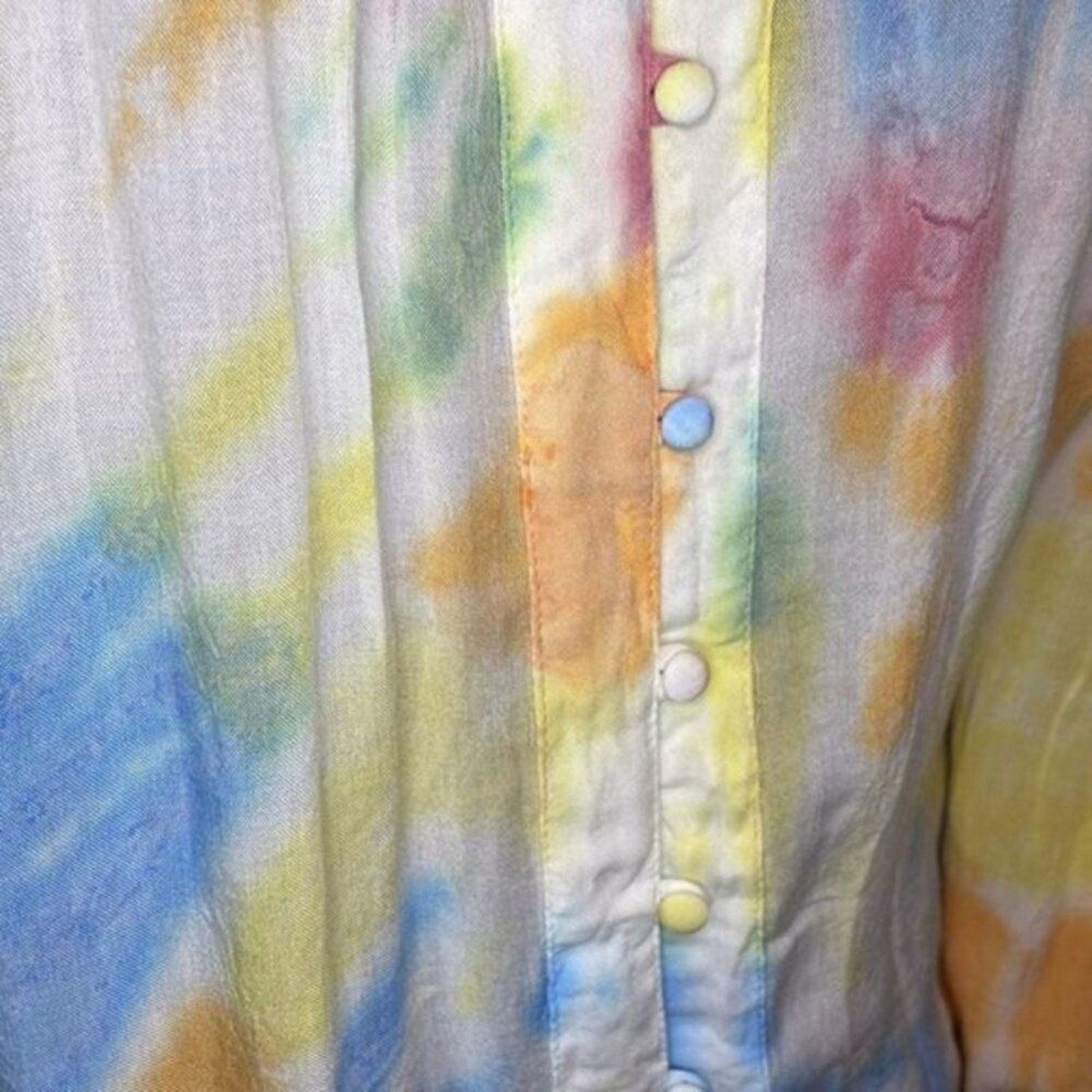 Young Fabulous & Broke Young Fabulous and Broke tie dye Blouse multi colored M Size M / US 6-8 / IT 42-44 - 2 Thumbnail