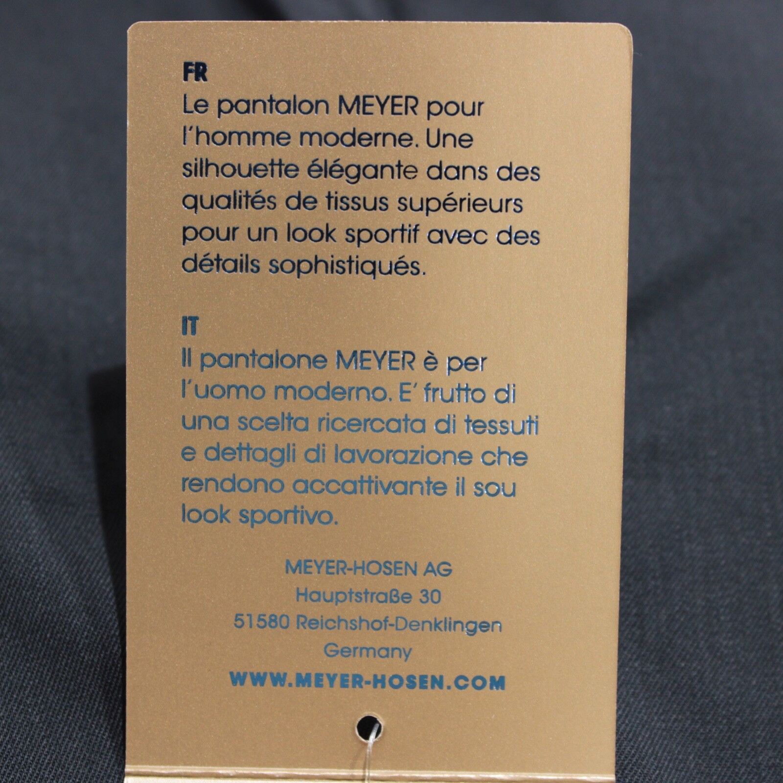 Other Meyer New with tags Dress Pants Size 38 US In Blue Size US 38 / EU 54 - 8 Thumbnail