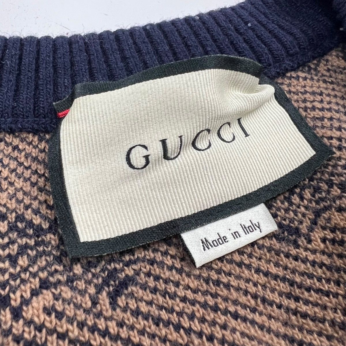 Gucci Gucci GG Monogram V Neck Sweater Size US S / EU 44-46 / 1 - 3 Thumbnail