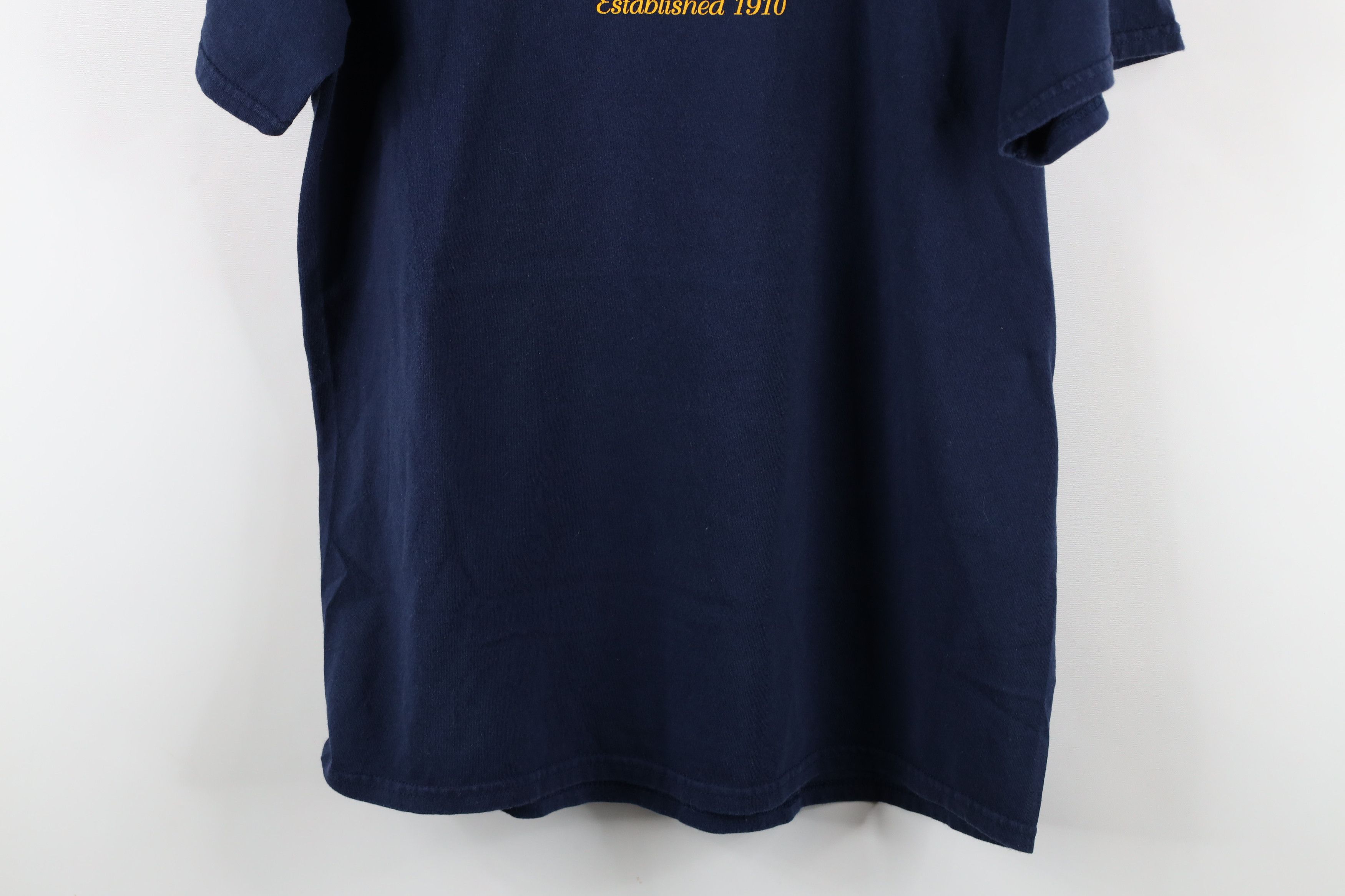 Vintage Vintage 90s Out Kent State University T-Shirt Blue Cotton Size US L / EU 52-54 / 3 - 3 Thumbnail