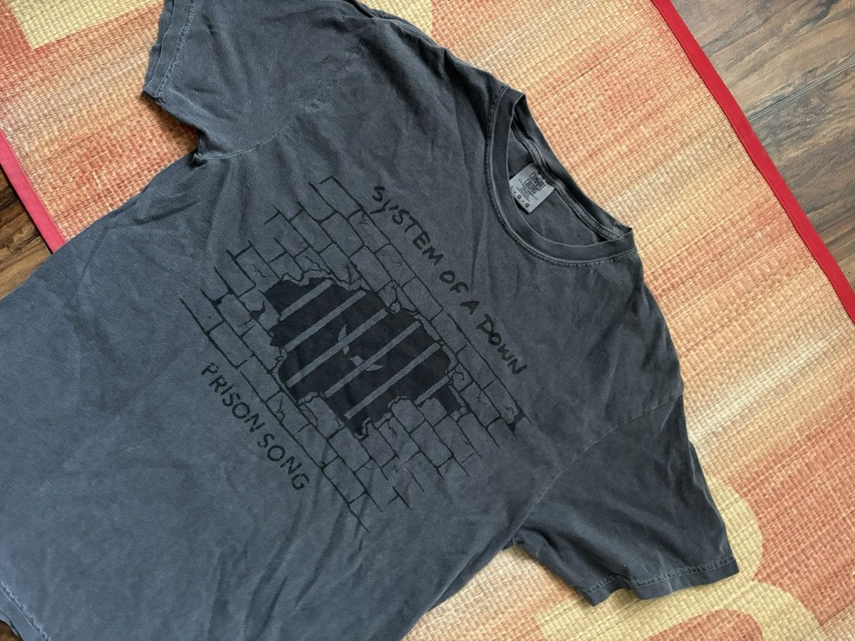 Comfort Colors System Of A Down Prison Song Double Sided Tshirt Band Tshirt Size US L / EU 52-54 / 3 - 2 Thumbnail