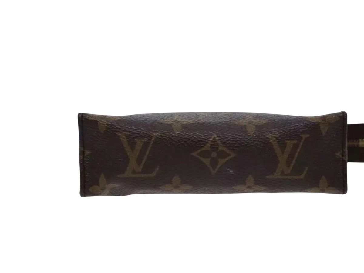 Louis Vuitton LOUIS Vuitton Monogram Pochette Toilettry Canvas Pouch EUC Size ONE SIZE - 10 Thumbnail