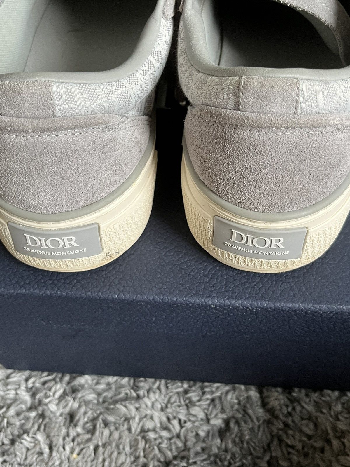Christian Dior Monsieur × Dior Dior n33 grey white Size US 8 / EU 41 - 8 Thumbnail