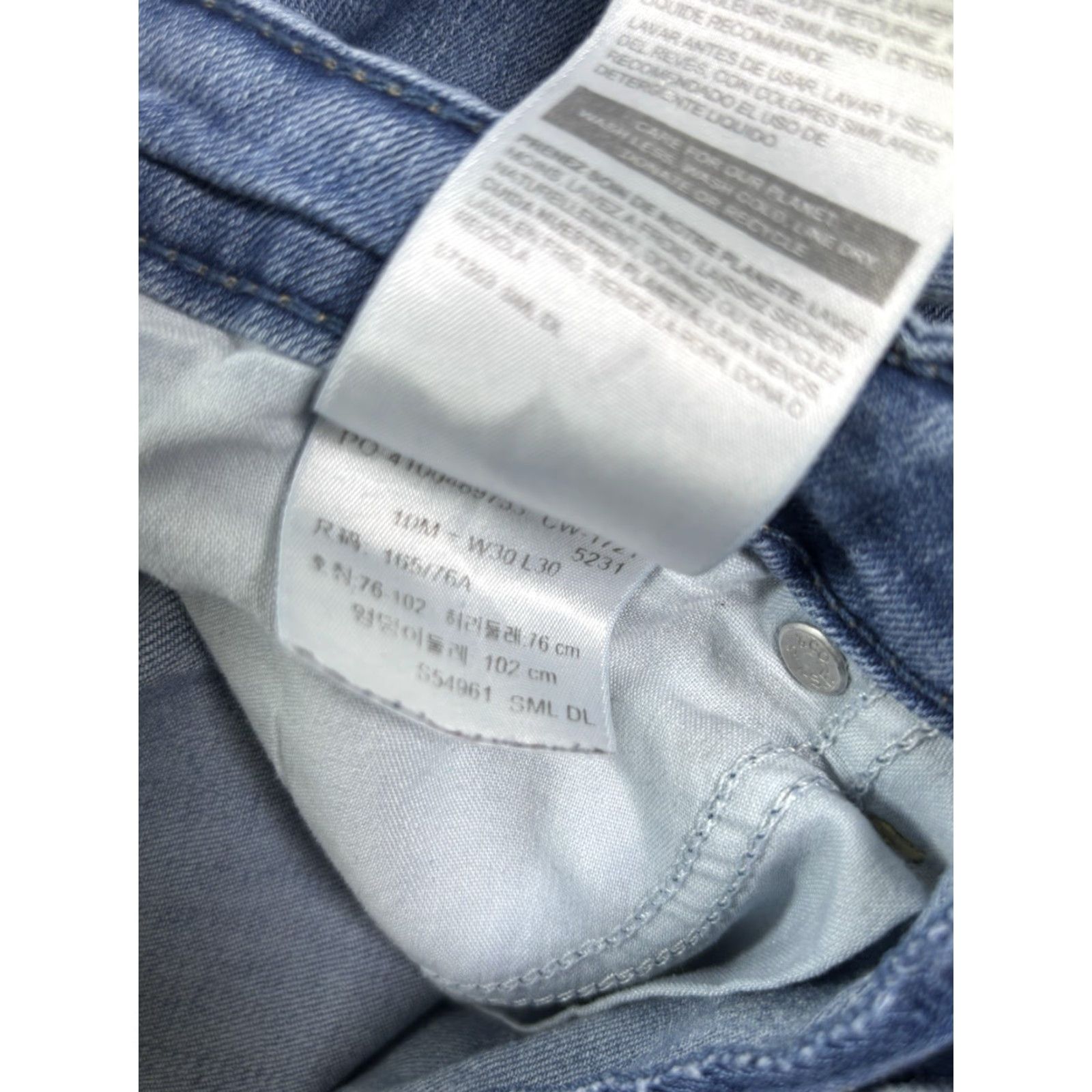 Levi's VINTAGE Levi's Jeans Women 10 Slim Mid Rise Skinny 30x30 Blue Cotton Blend 10M 30x30 Mens Womens Girls Size 32" / US 10 / IT 46 - 7 Thumbnail