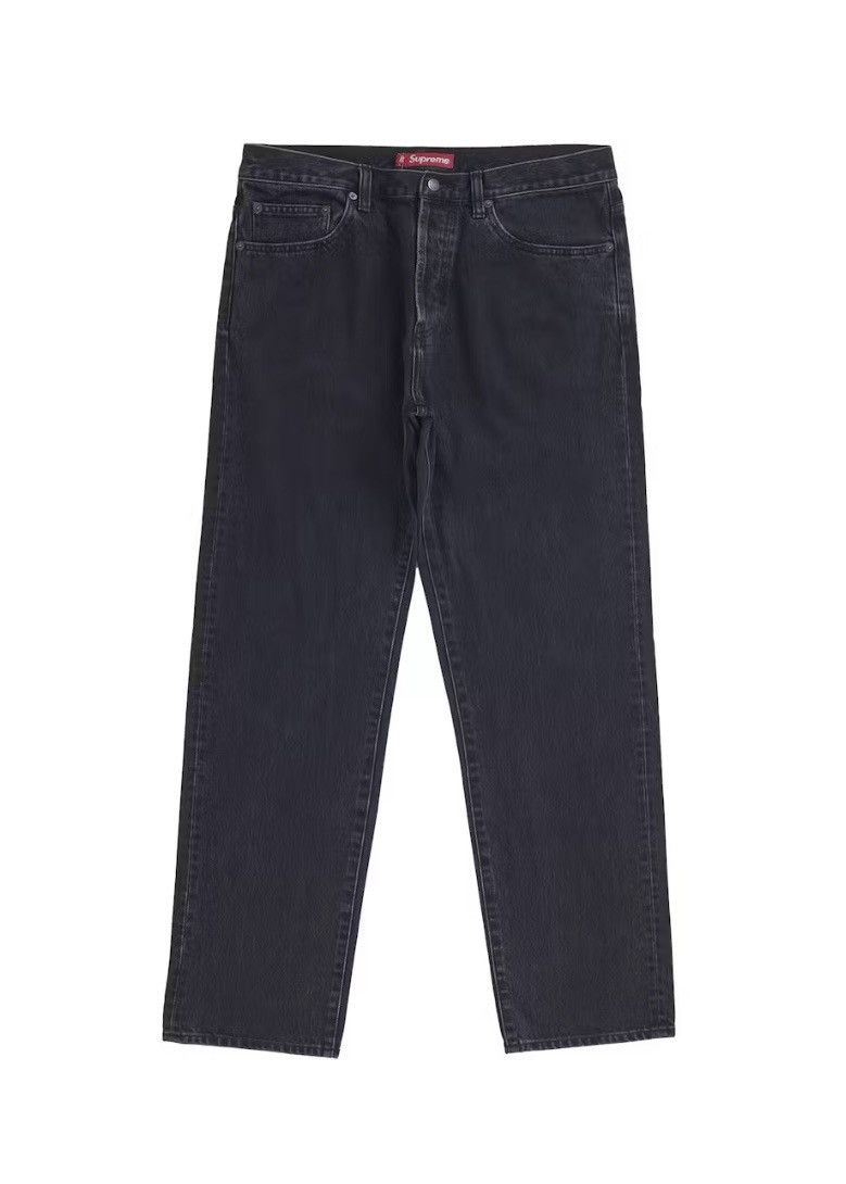 Supreme Supreme Regular Jean (FW25) Dirty Indigo IN HAND!!! | Grailed