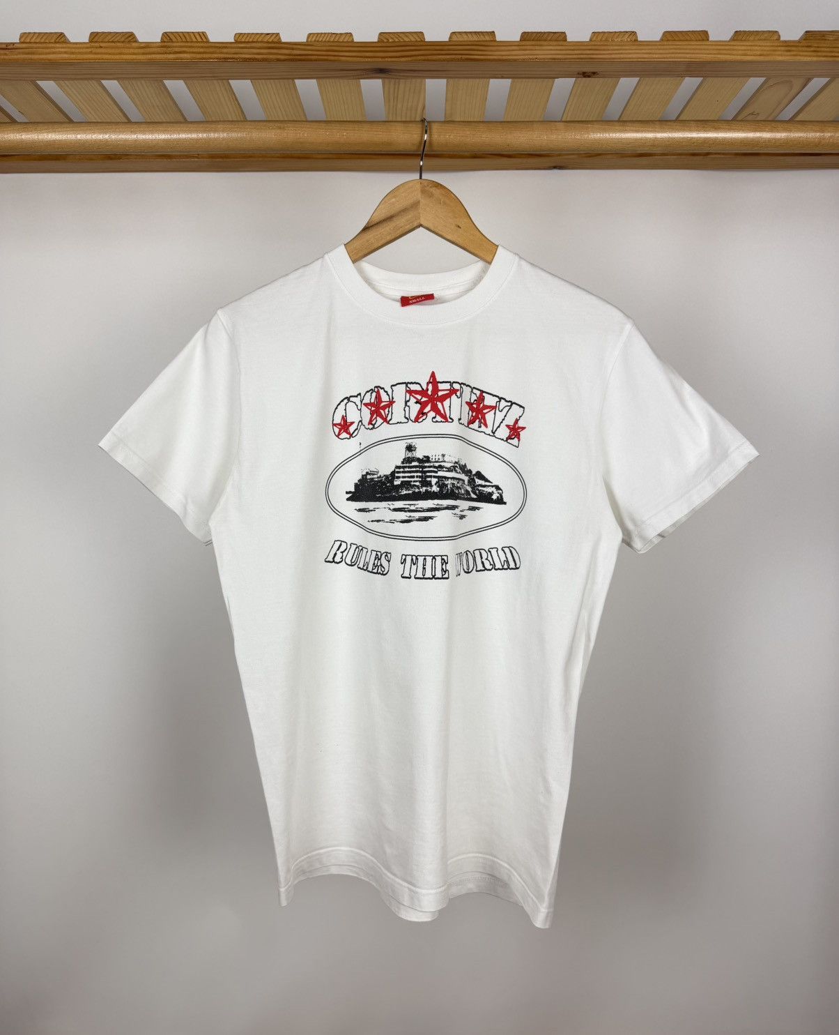 Corteiz Corteiz Big Logo Rules The World T-Shirt Size S Size US S / EU 44-46 / 1 - 1 Thumbnail
