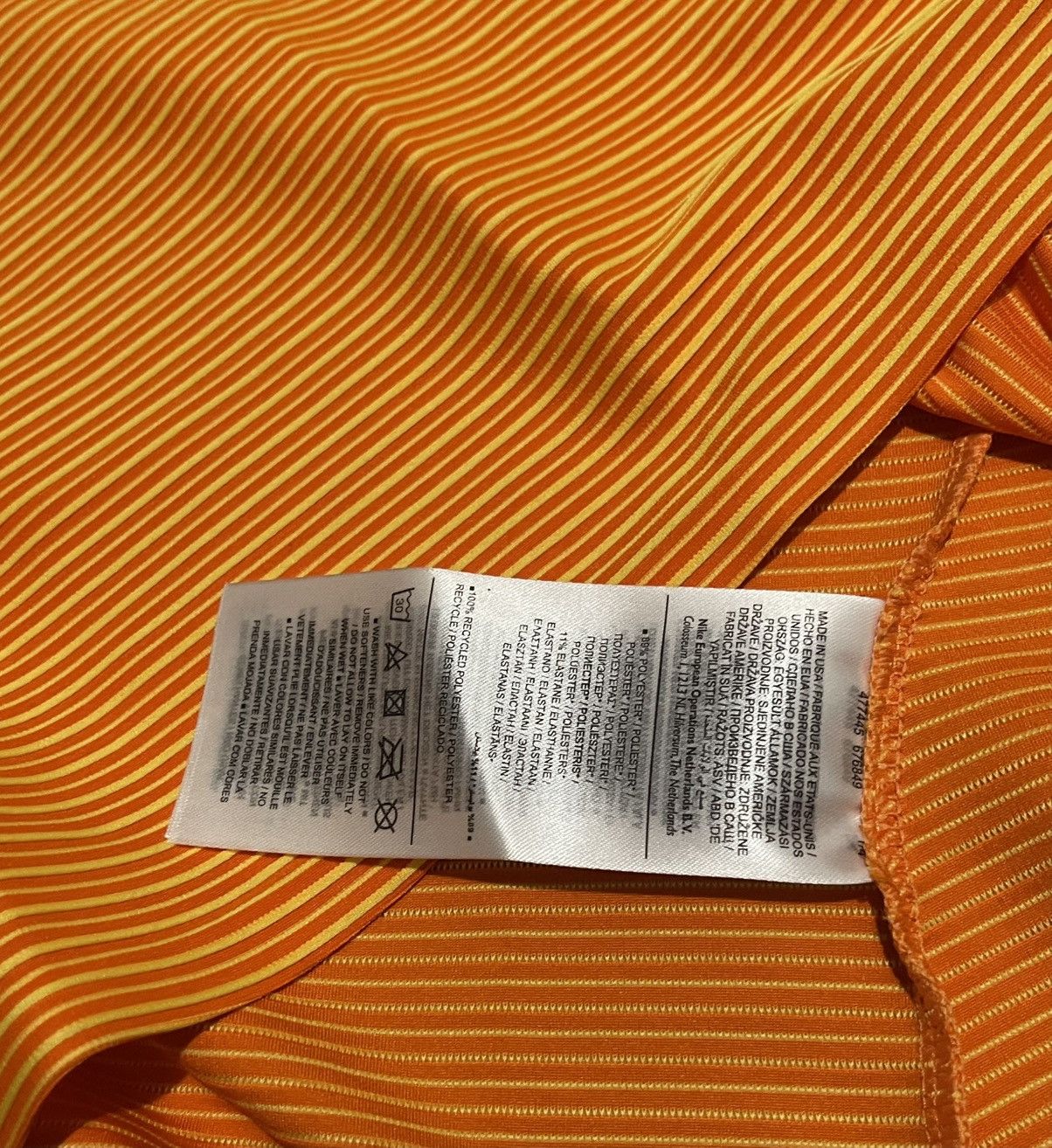 Nike Nike Pro Elite Cote D'ivoire Track Field Running Singlet Size US M / EU 48-50 / 2 - 5 Thumbnail