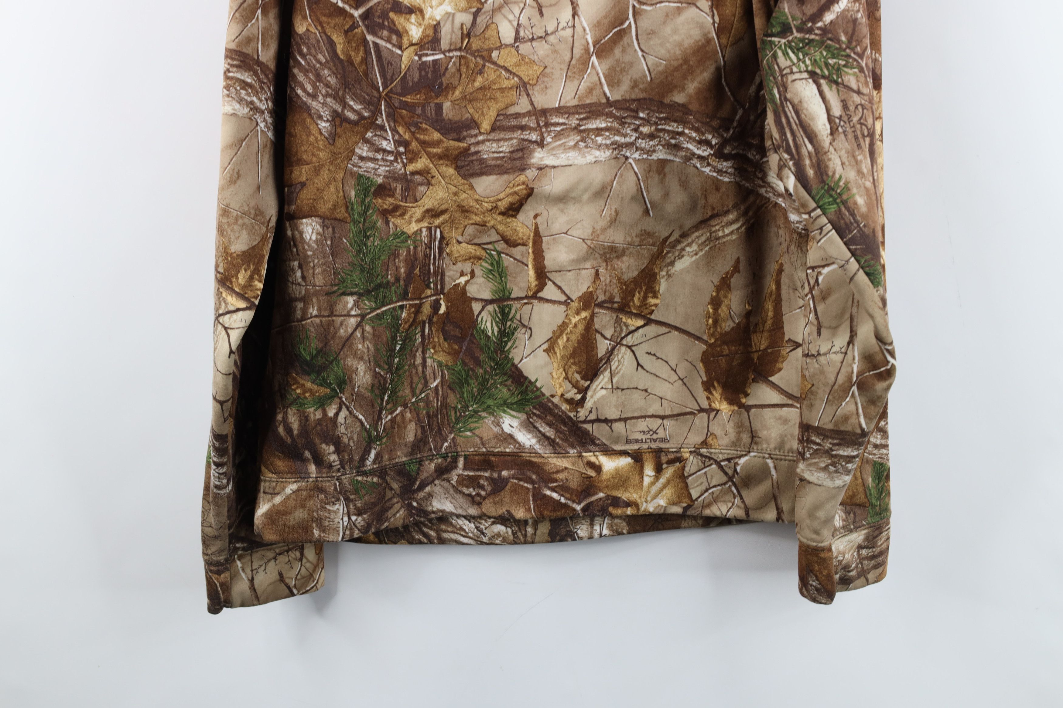 Vintage Vintage Streetwear Camouflage Fleece Lined Hoodie Sweatshirt Size US S / EU 44-46 / 1 - 13 Thumbnail