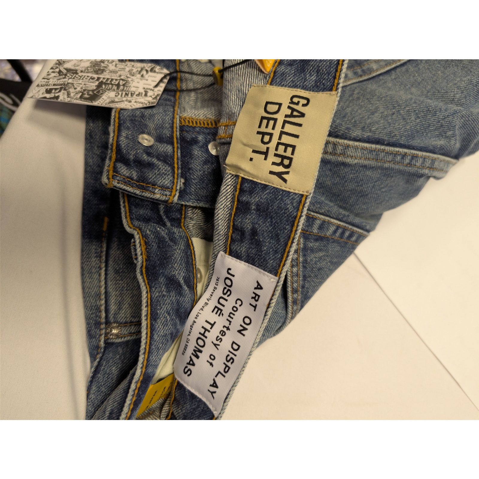Gallery Dept. o1rshd1 Selvedge Denim Jeans in Blue Size US 32 / EU 48 - 17 Thumbnail