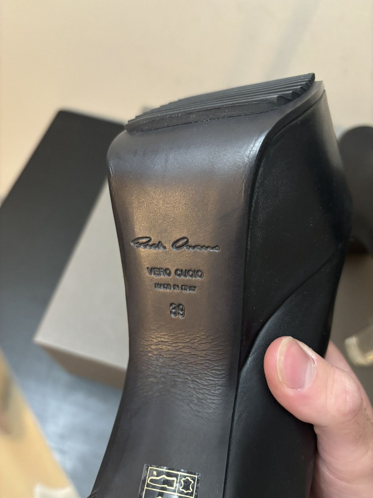 Rick Owens Rick Owens Open Toe Minimal Grill Kiss Boots Black Size US 6 / EU 39 - 9 Thumbnail
