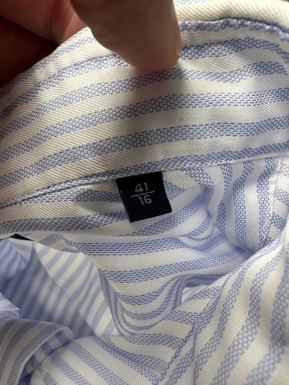Boggi Boggi Milano Striped 90s OldMoney Vibe Blue Shirt Button Up Size US L / EU 52-54 / 3 - 5 Thumbnail