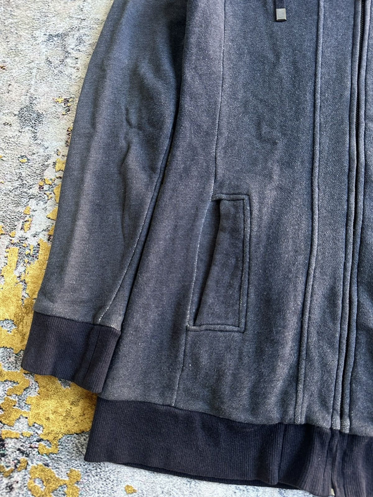 GOA SUNFADED SKULL DOUBLE LAYER AD HOC ZIPPER HOODIE GOA STYLE Size US M / EU 48-50 / 2 - 5 Thumbnail