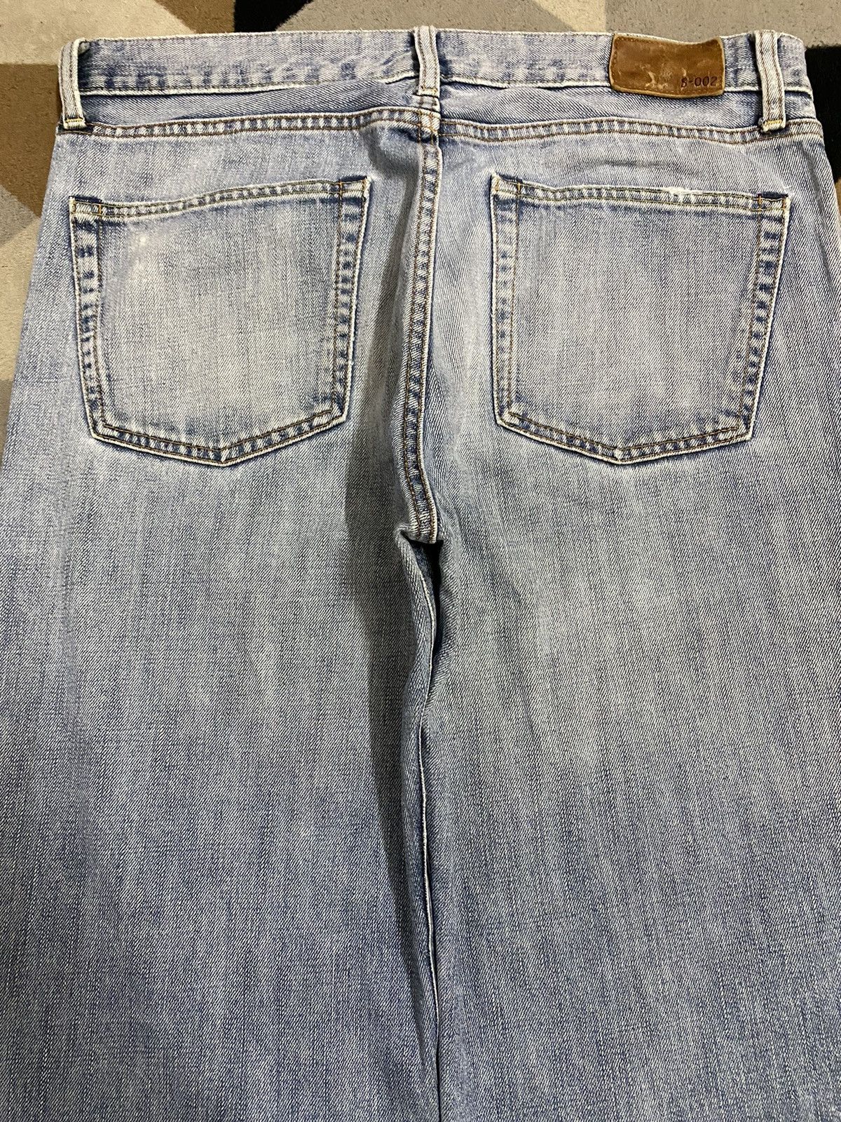 Japanese Brand Vintage Japanese Brands Faded Wash Loose Jeans Size US 34 / EU 50 - 4 Thumbnail