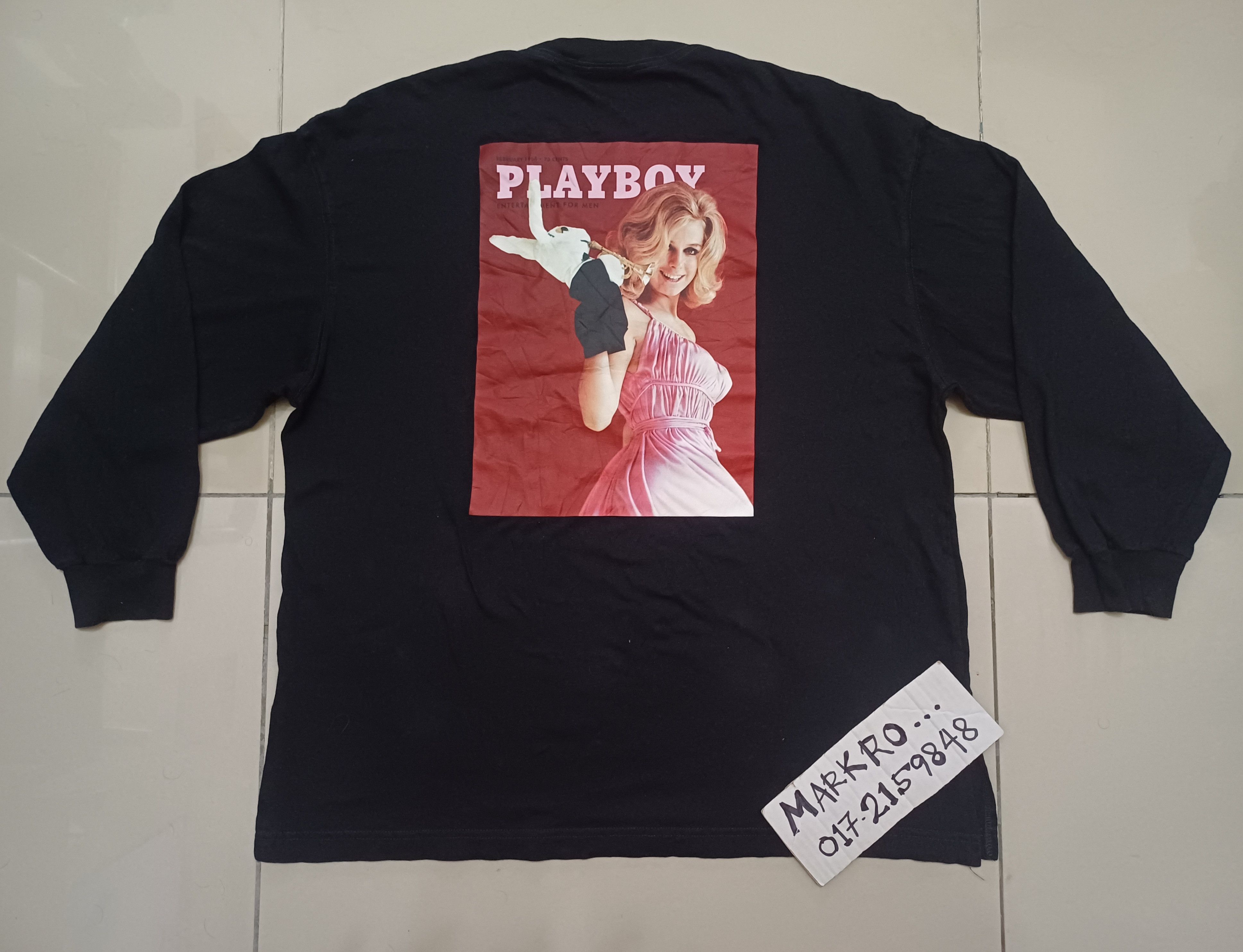 GU × Playboy Sweatshirt Playboy magazines 🔥🔥🔥 Size US XL / EU 56 / 4 - 10 Thumbnail