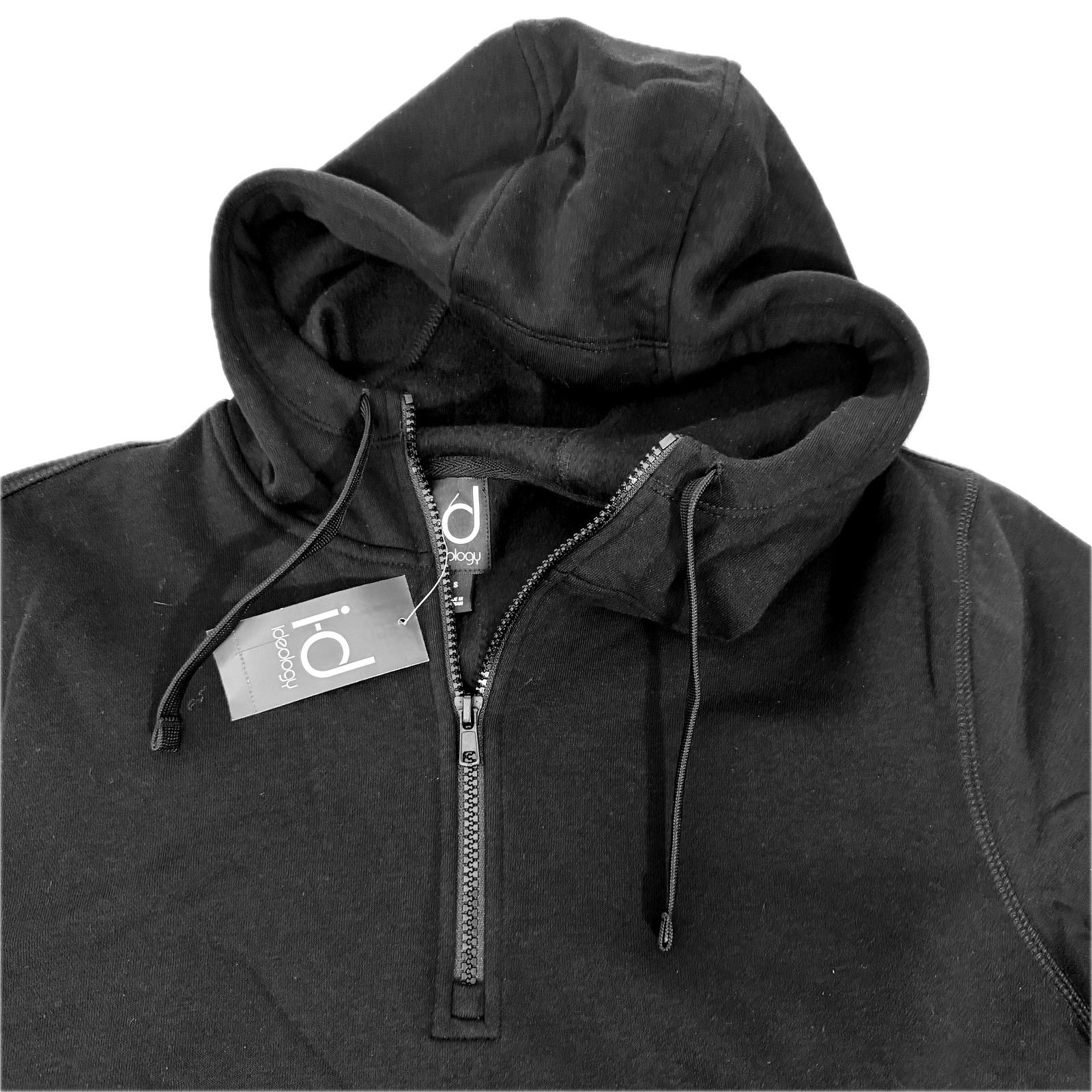 Other Id Ideology 1/4-Zip Pullover Hoodie Fleece Deep Black Small Size US S / EU 44-46 / 1 - 4 Thumbnail