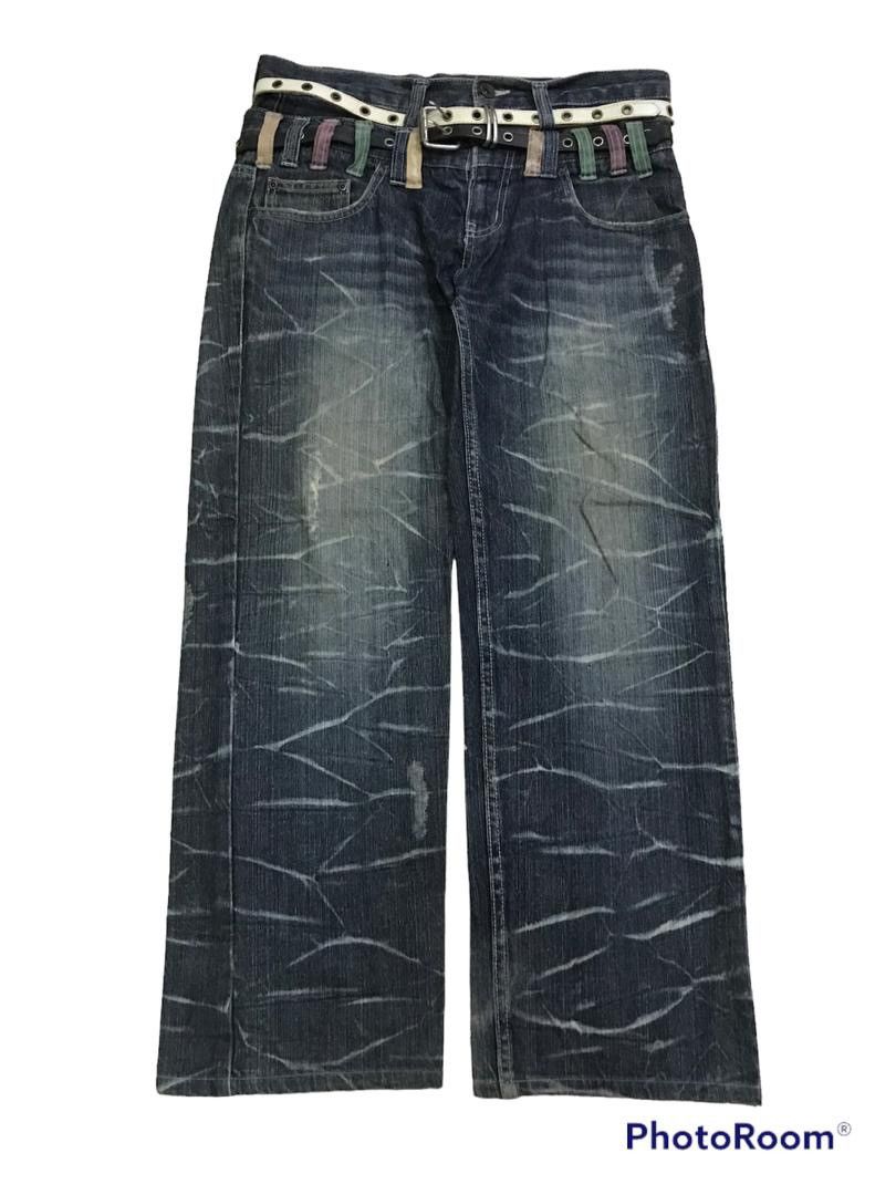 Tornado Mart 💥Avant-Garde Nylaus Design Double Waist Size US 33 - 1 Thumbnail