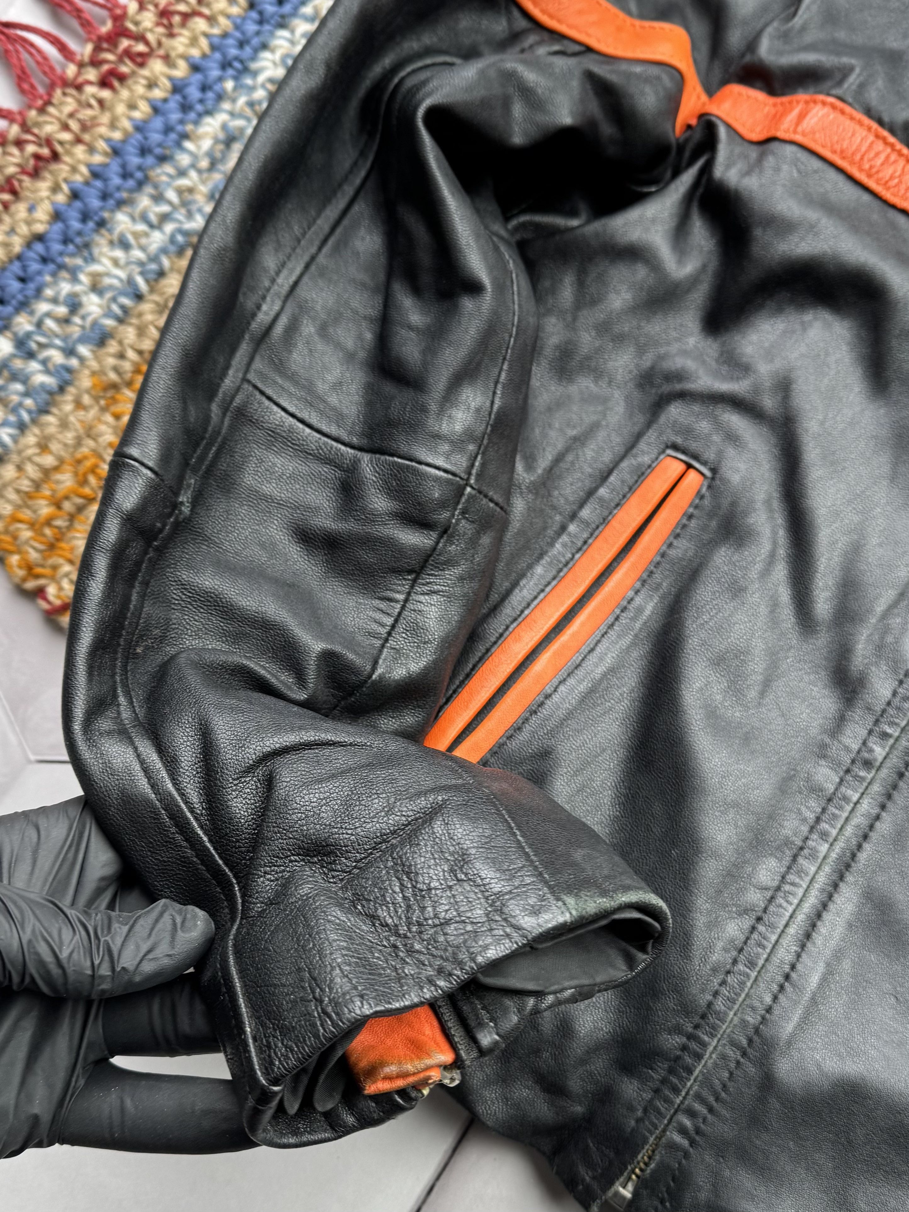 Vintage Vintage Racing Moto Jacket (E4) Size M / US 6-8 / IT 42-44 - 6 Thumbnail