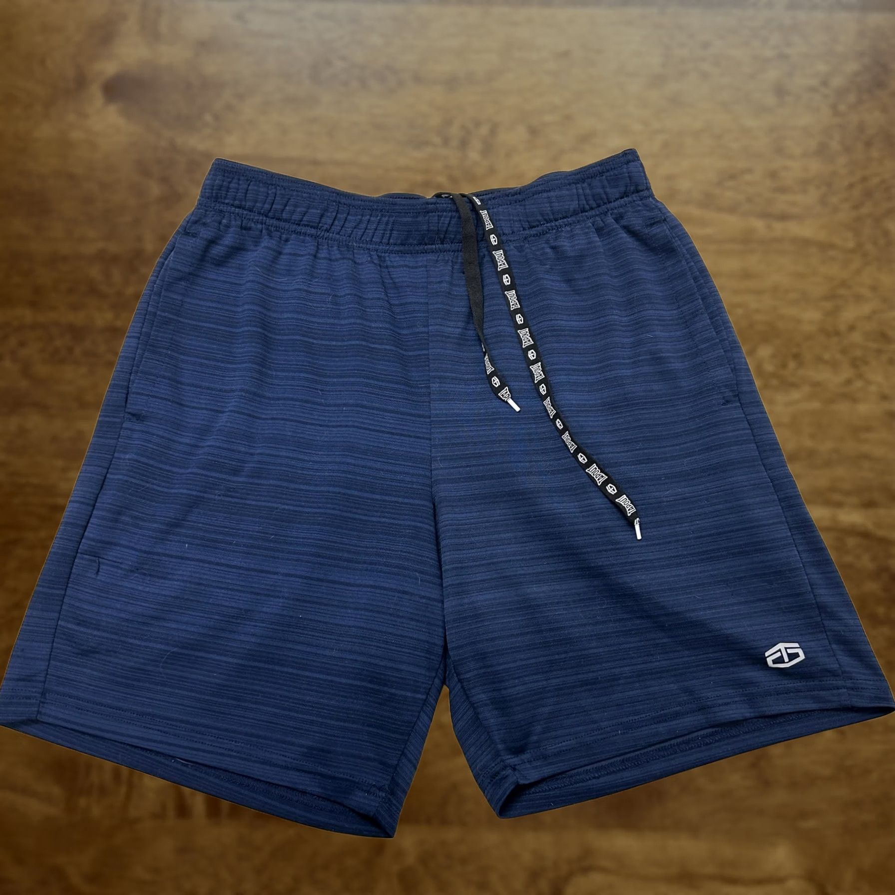 Tapout Tapout Shorts Mens Large Blue Jersey Athletic Gym Running Drawstring Training Size US L / EU 52-54 / 3 - 1 Thumbnail