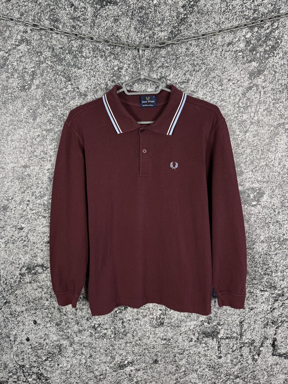 Fred Perry Fred Perry Vintage Long Sleeve Polo Shirt Streetwear Size S Size US S / EU 44-46 / 1 - 1 Thumbnail