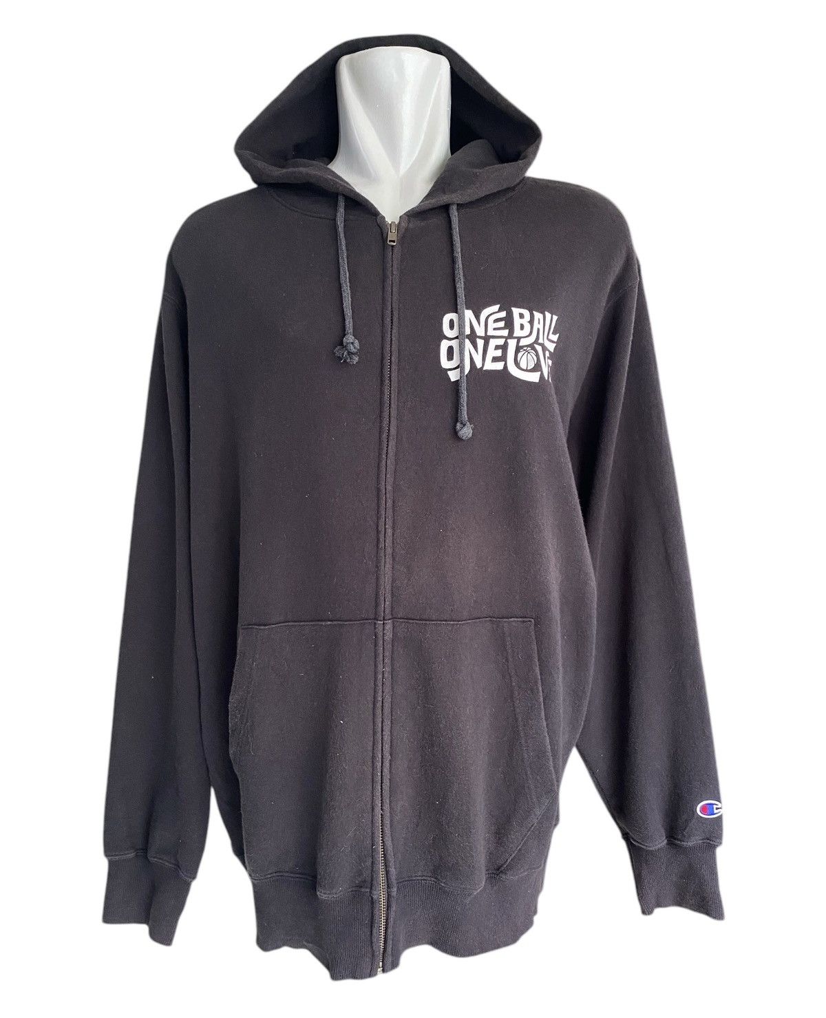 Champion CHAMPION Jaspo Hoodie Zipper Black Size US L / EU 52-54 / 3 - 2 Thumbnail