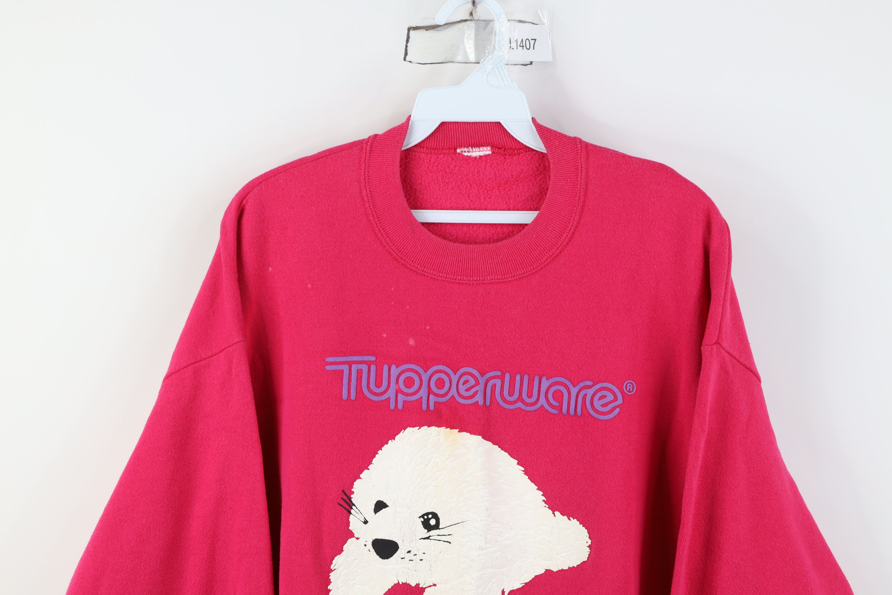 Vintage Vintage 90s Tupperware Seal of Excellence Sweatshirt USA Size XL / US 12-14 / IT 48-50 - 2 Thumbnail