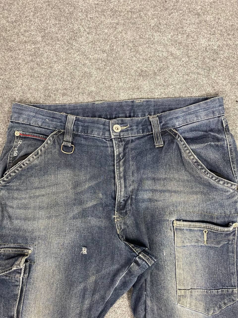 Japanese Brand japanese brands cargo denim distressed Size US 36 / EU 52 - 6 Thumbnail