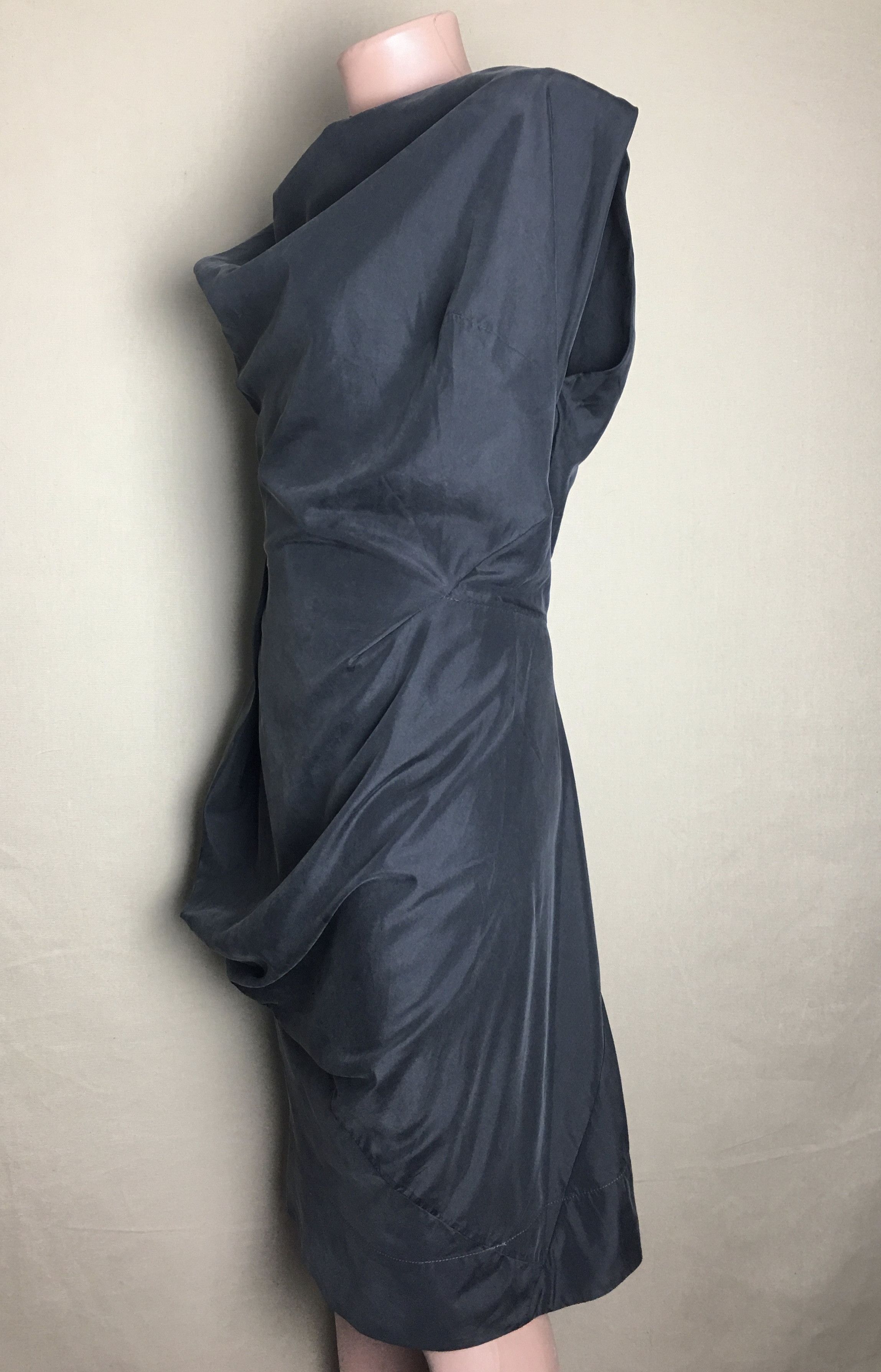 Vivienne Westwood Vivienne Westwood Anglomania Silk Blend Abstract Dress IT42 Size M / US 6-8 / IT 42-44 - 2 Thumbnail