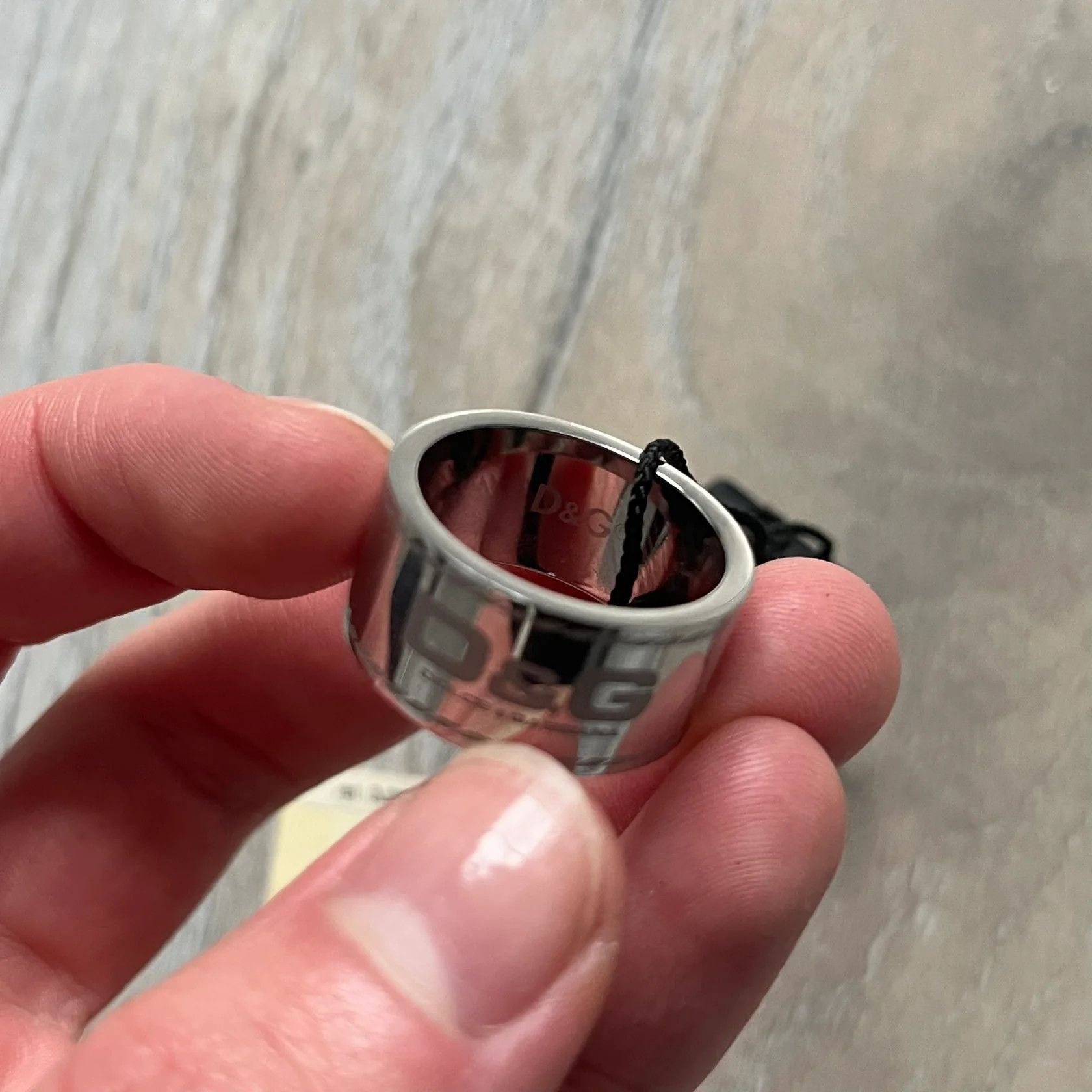Dolce & Gabbana Dolce & Gabbana DJ0836 Logo Ring Size ONE SIZE - 3 Thumbnail
