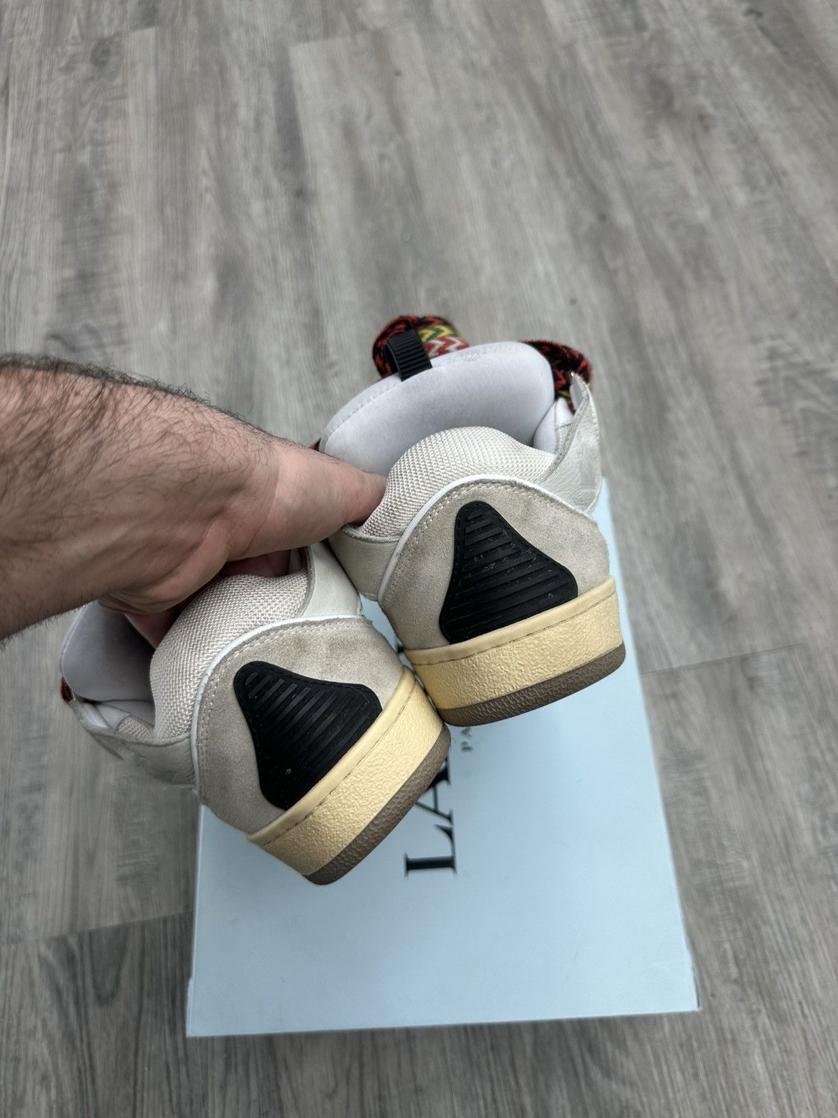 Lanvin Lanvin Curb Sneaker White Size US 9 / EU 42 - 5 Thumbnail
