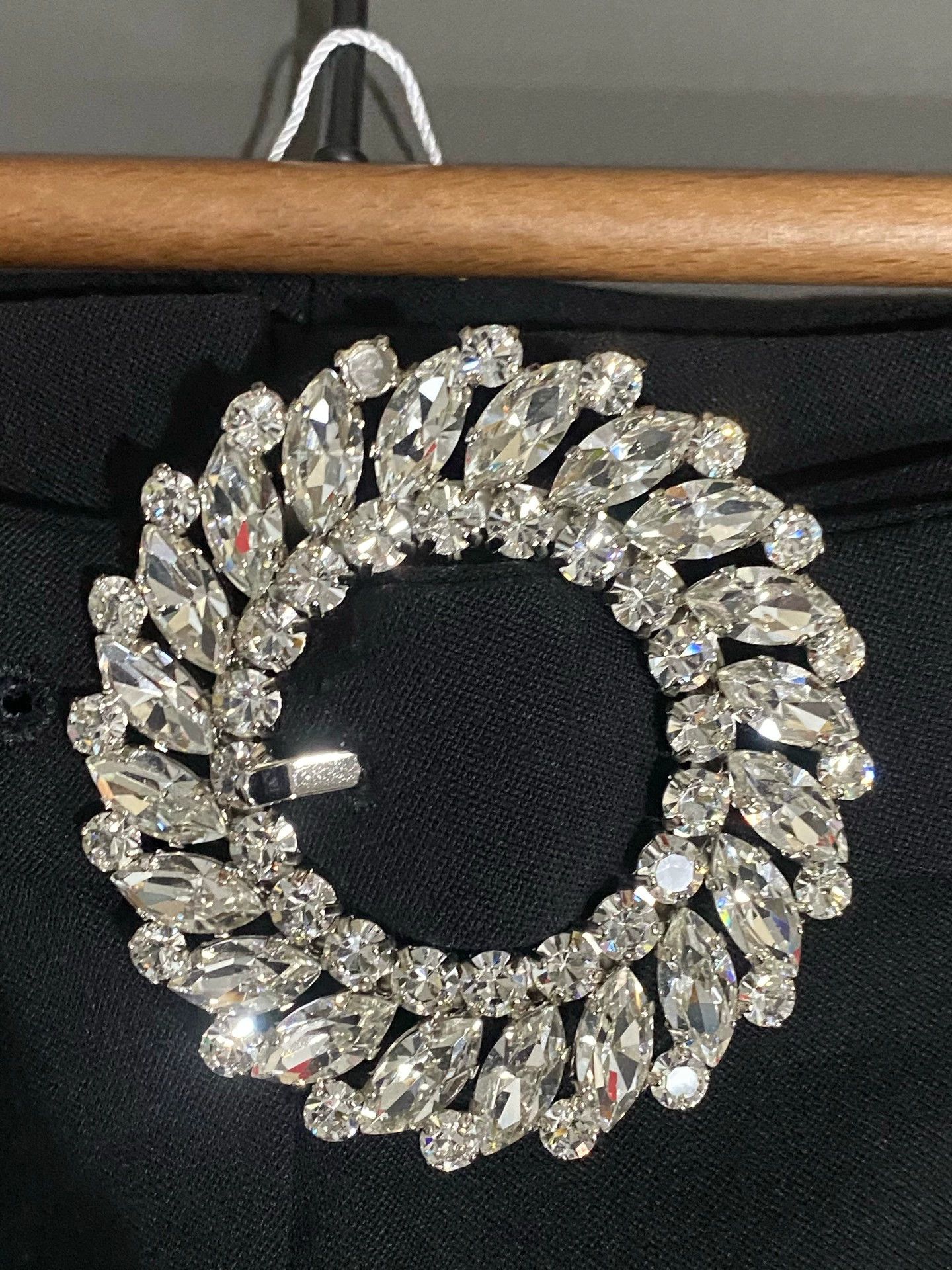 Miu Miu Miu Miu Rhinestone Belted Short 42 99 New 1RhinestoneMissing Size 28" / US 6 / IT 42 - 5 Thumbnail