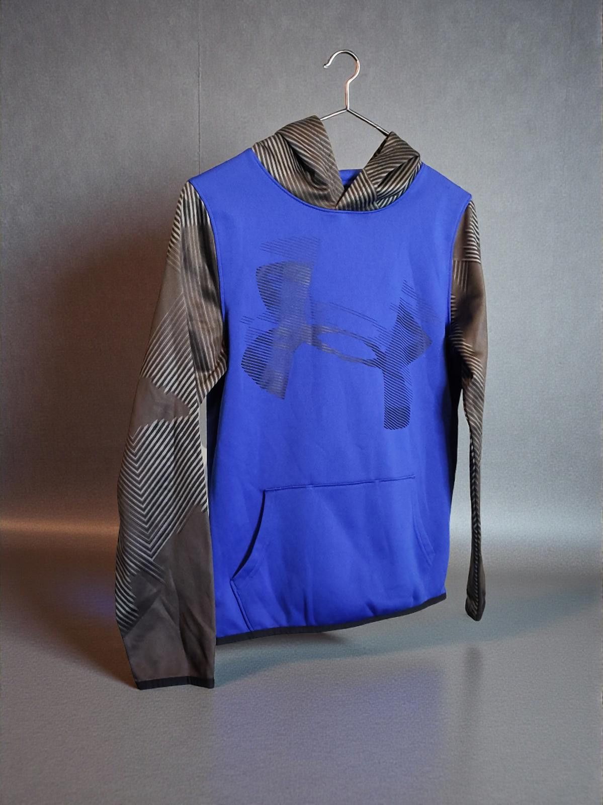 Under Armour Under Armour Boys' Large Blue and Black Hoodie Size US L / EU 52-54 / 3 - 4 Thumbnail