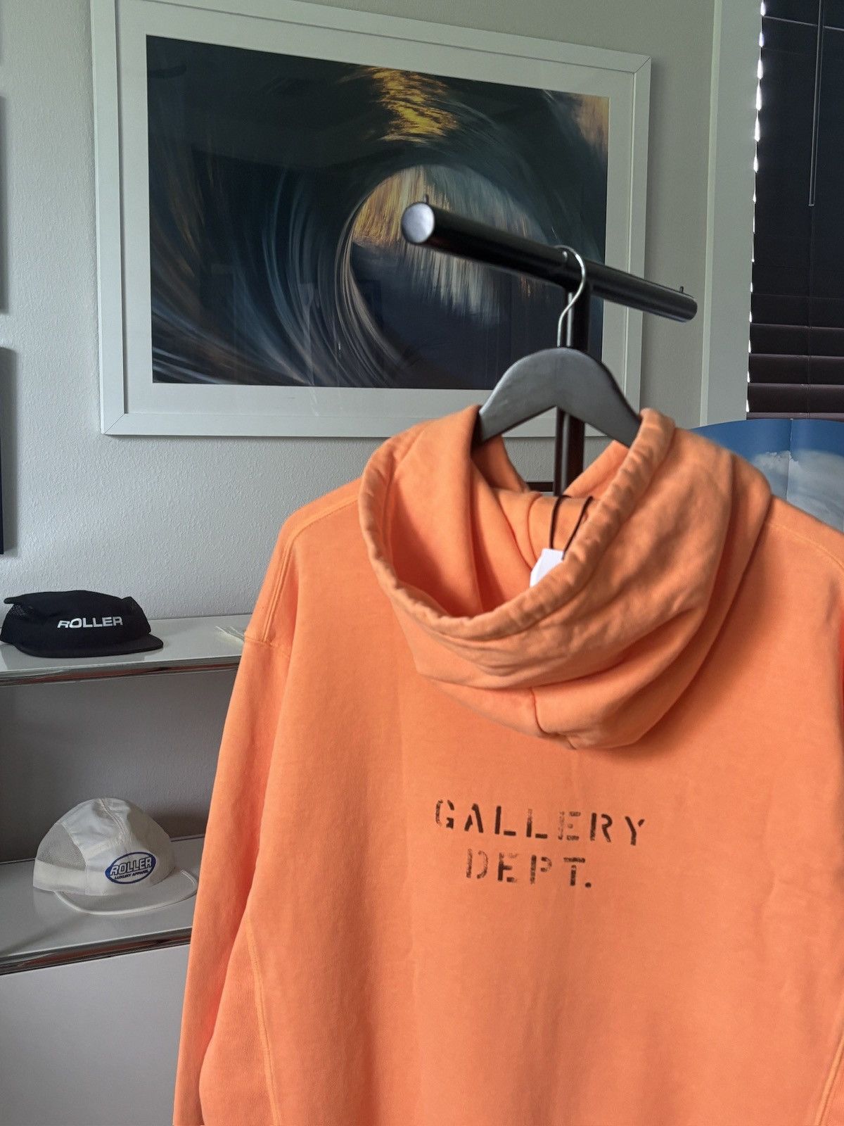 Gallery Dept. GALLERY DEPT - STENCIL PRISON LOGO HOODIE Size US XXL / EU 58 / 5 - 6 Thumbnail