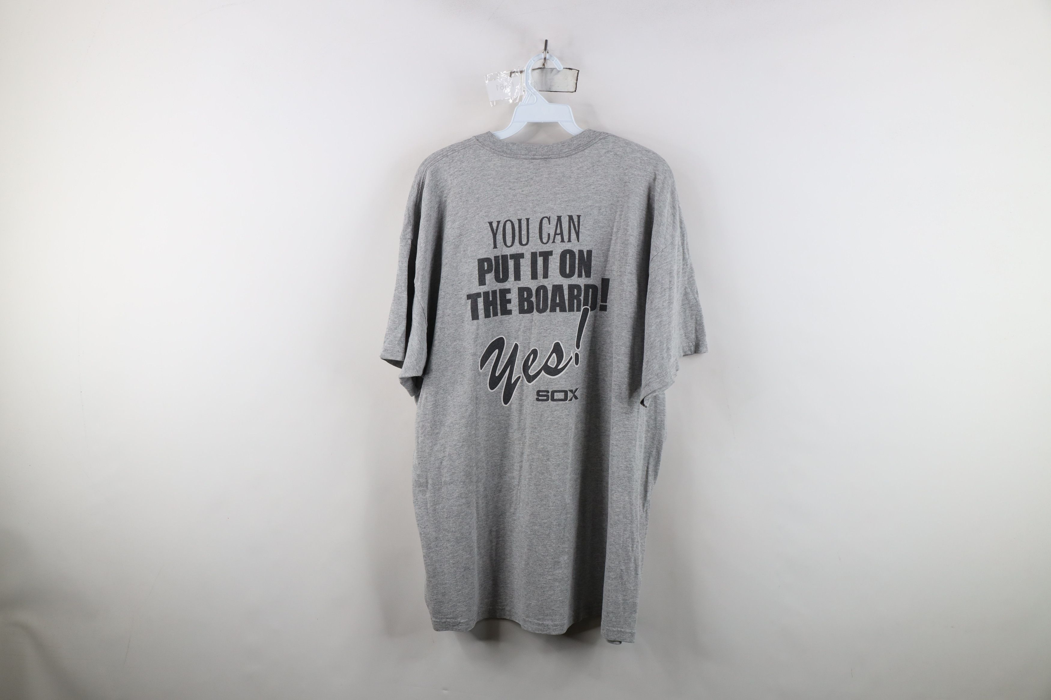 Vintage Vintage He Gone Chicago White Sox Baseball T-Shirt Gray Size US XXL / EU 58 / 5 - 10 Thumbnail