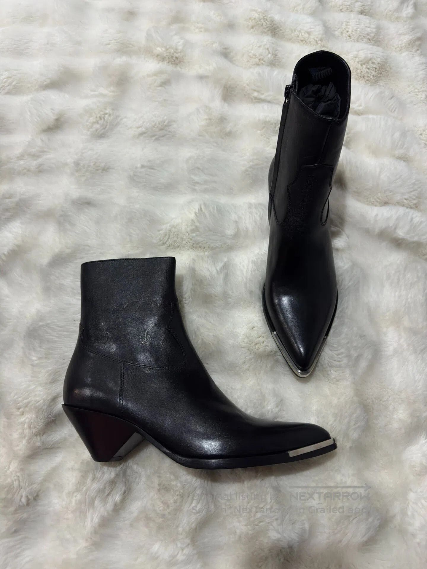 Celine CELINE Metal Toe Zipper Boots| Size US 9.5 / IT 39.5 - 1 Thumbnail
