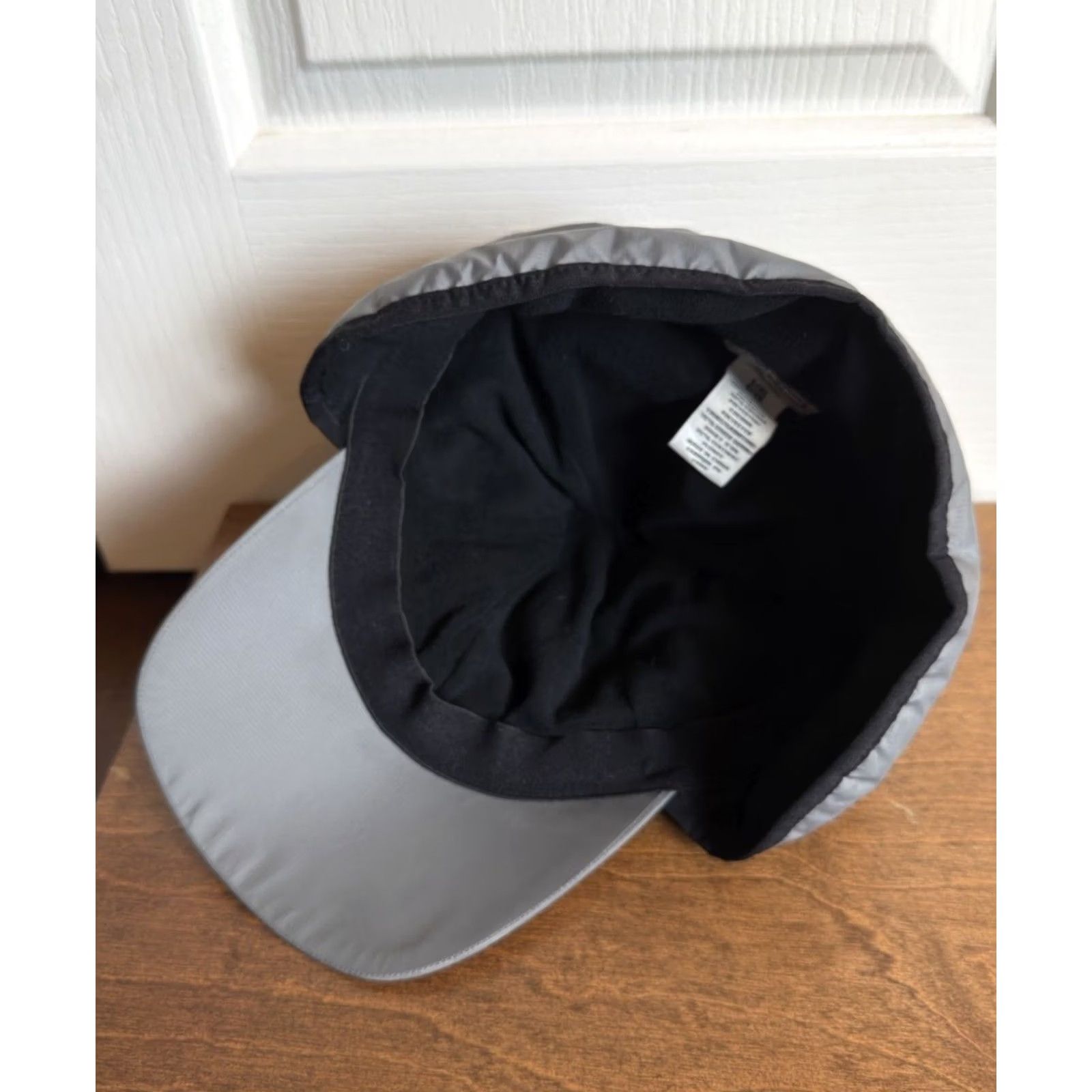 Eddie Bauer Eddie Bauer Trapper Hat Cap ear flap L/XL Gray Fleece Lined Goose Down Filled Mens Winter Insulated Size US L / EU 52-54 / 3 - 5 Thumbnail