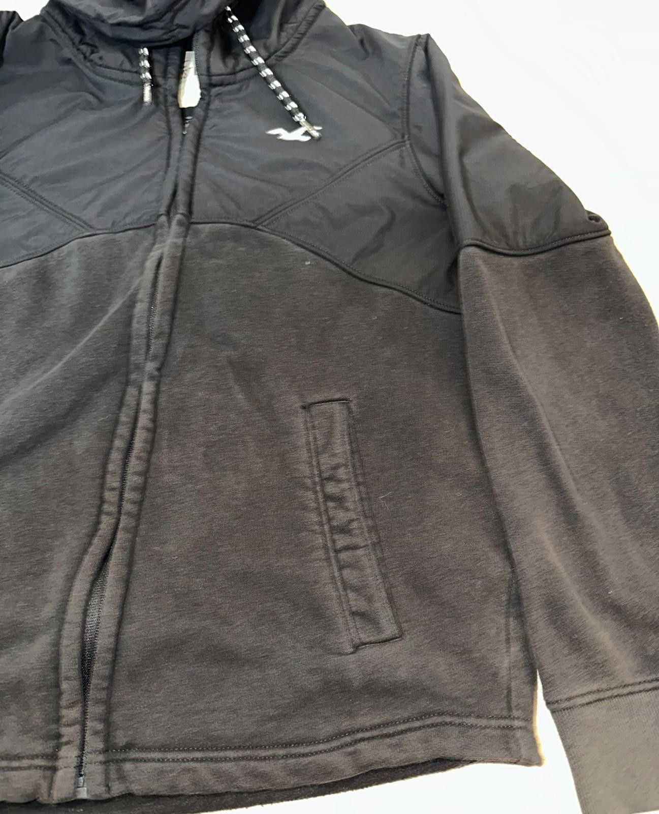 Hollister Women's S Hollister Jacket – Zip-Up, Black, Everyday Layer Size S / US 4 / IT 40 - 2 Thumbnail