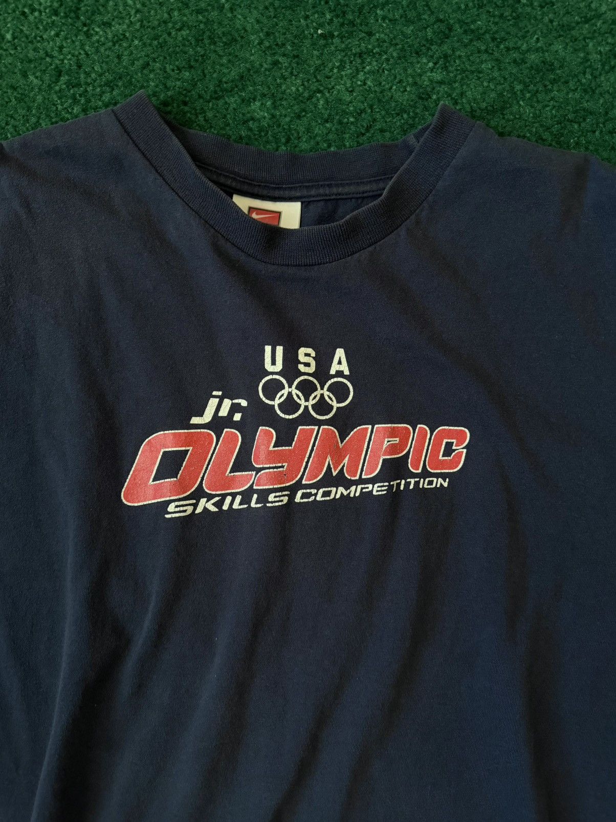 Nike Vintage Nike Team USA Jr. Olympic T-Shirt Size US L / EU 52-54 / 3 - 2 Thumbnail