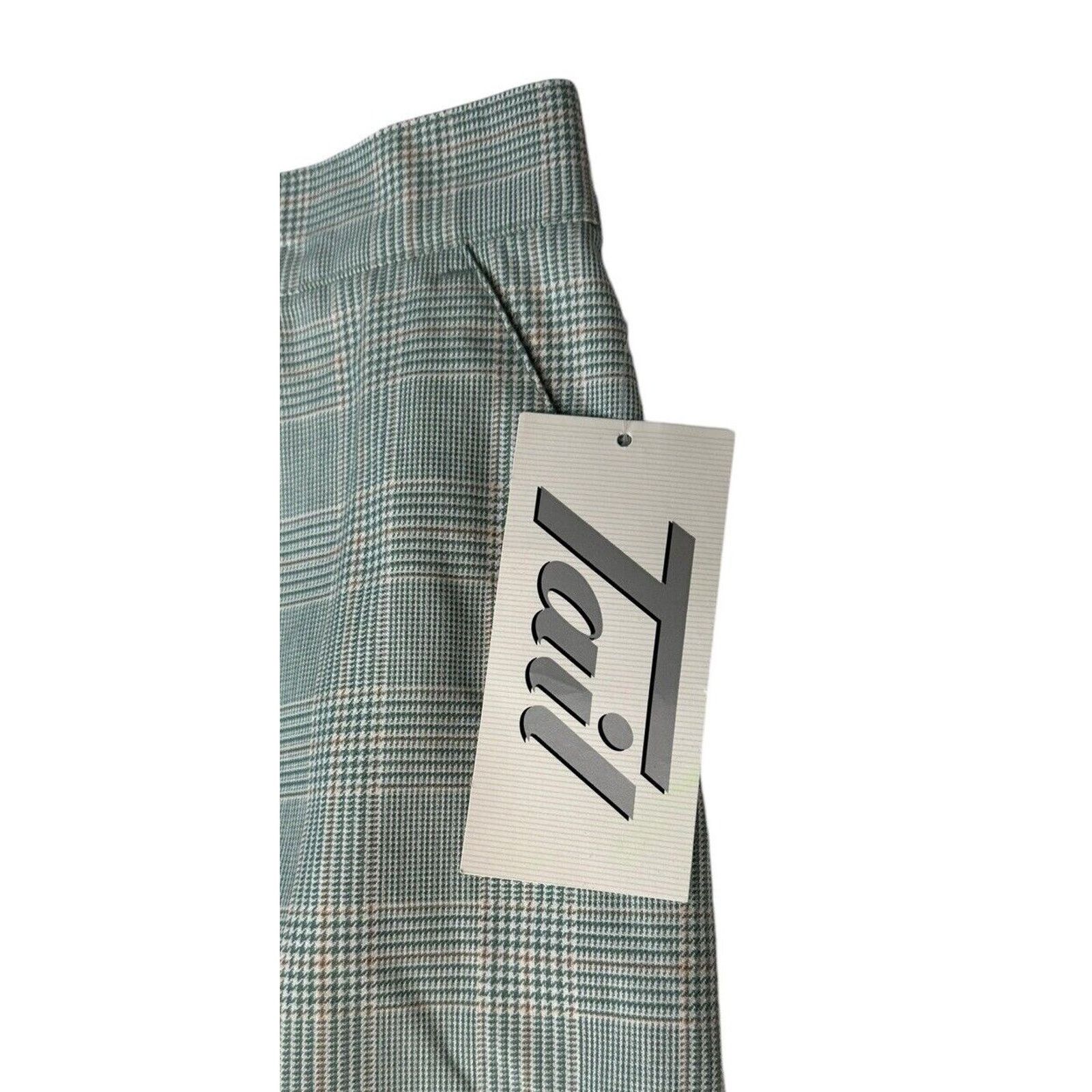 Other Vtg Tail Womens Plaid Pleated Retro Golf Shorts Green 18 Size 40" / US 18 - 2 Thumbnail