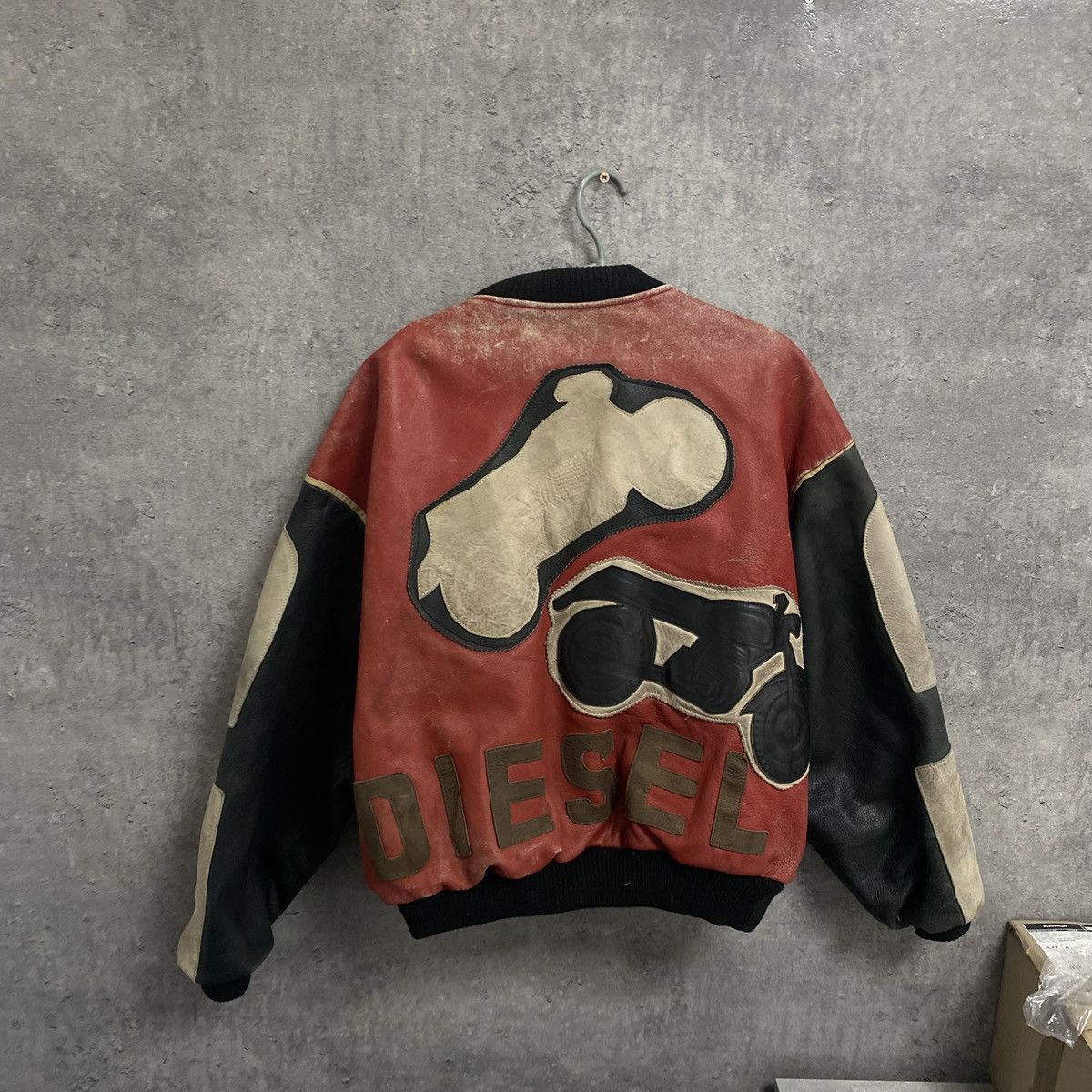 Diesel Vintage Diesel Leather Biker Racing Jacket Archive Y2K Size US L / EU 52-54 / 3 - 1 Thumbnail