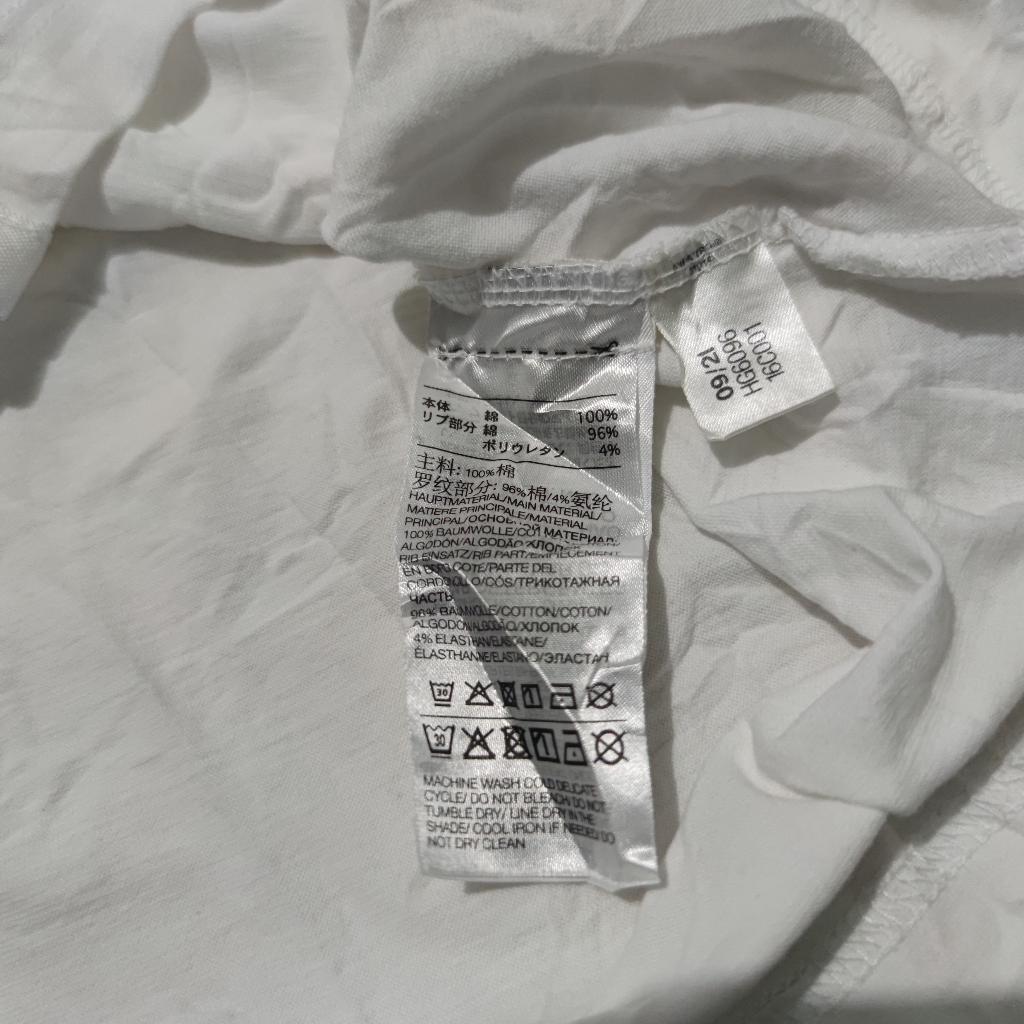 Adidas × Y-3 × Yohji Yamamoto Adidas Y-3 Yohjiyamamoto Center Front Stripes T Shirt Size US L / EU 52-54 / 3 - 4 Thumbnail