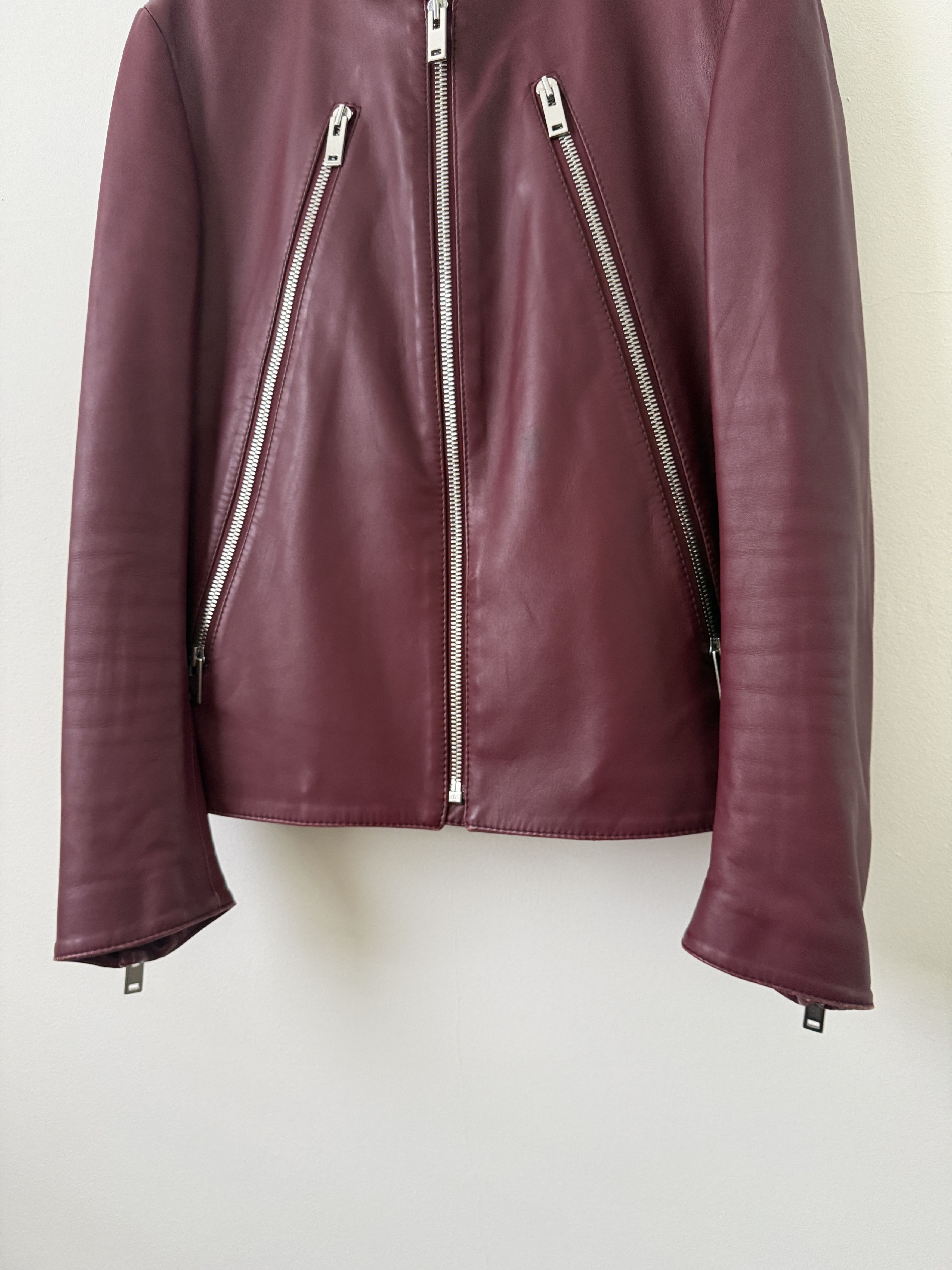 Maison Margiela 2015 5 Zip Leather Moto Jacket Size US M / EU 48-50 / 2 - 6 Thumbnail